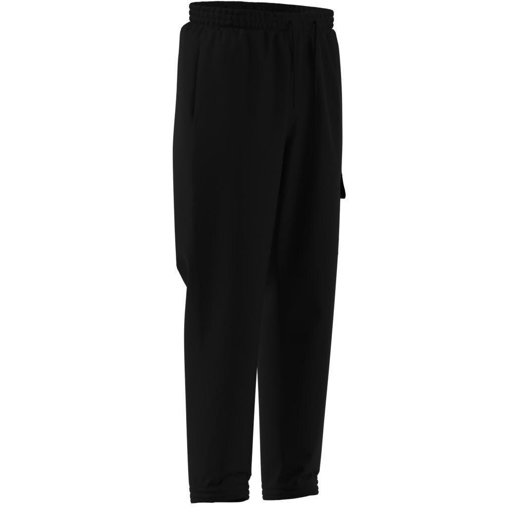 Essentials Small Logo Cargo Joggers, Black, , large image number 7