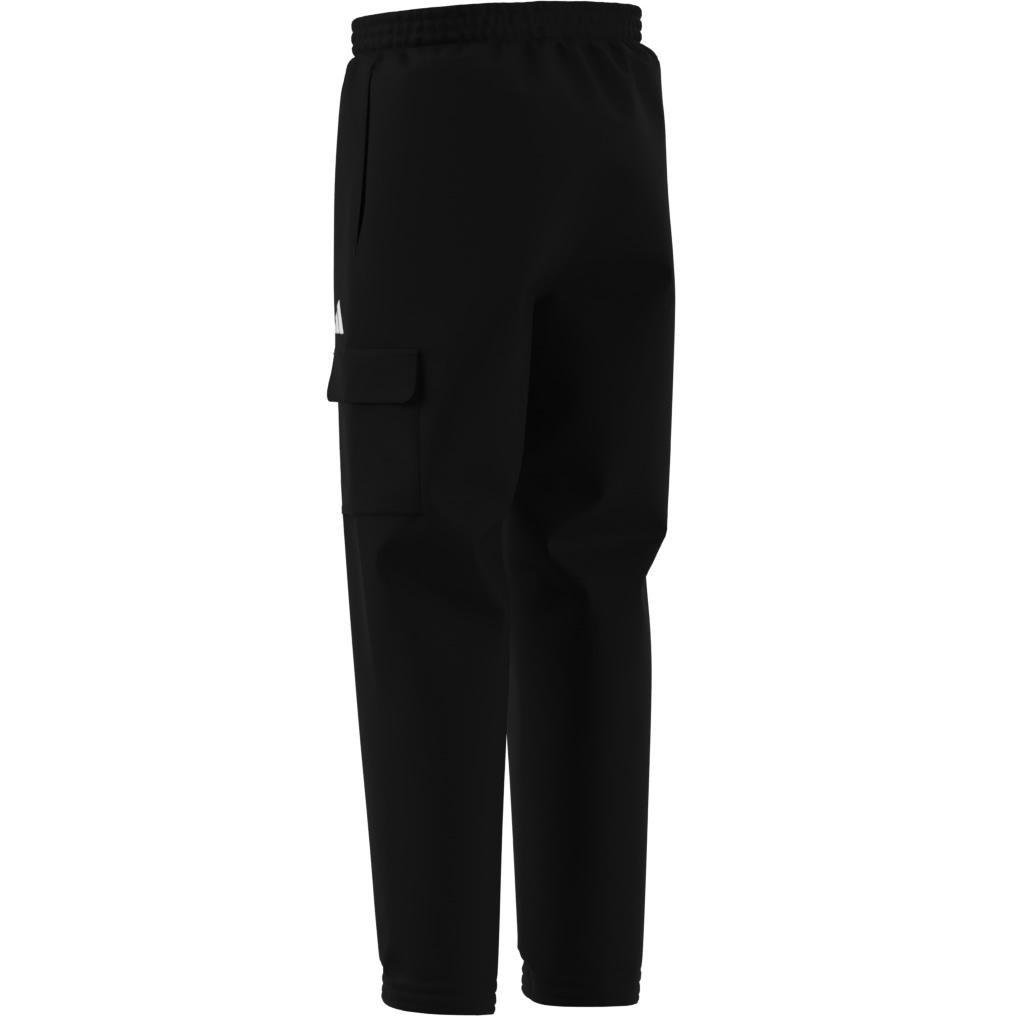 Essentials Small Logo Cargo Joggers, Black, A701_ONE, large image number 8