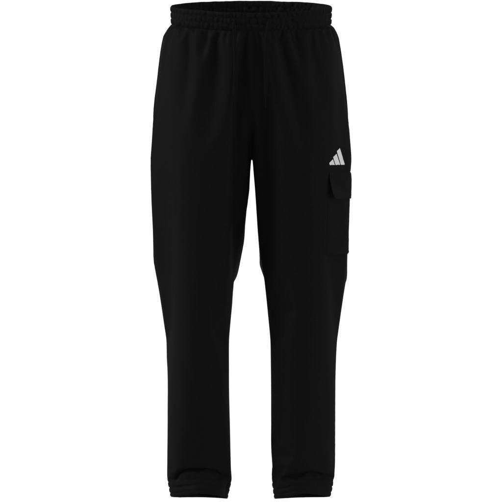 Essentials Small Logo Cargo Joggers, Black, A701_ONE, large image number 9