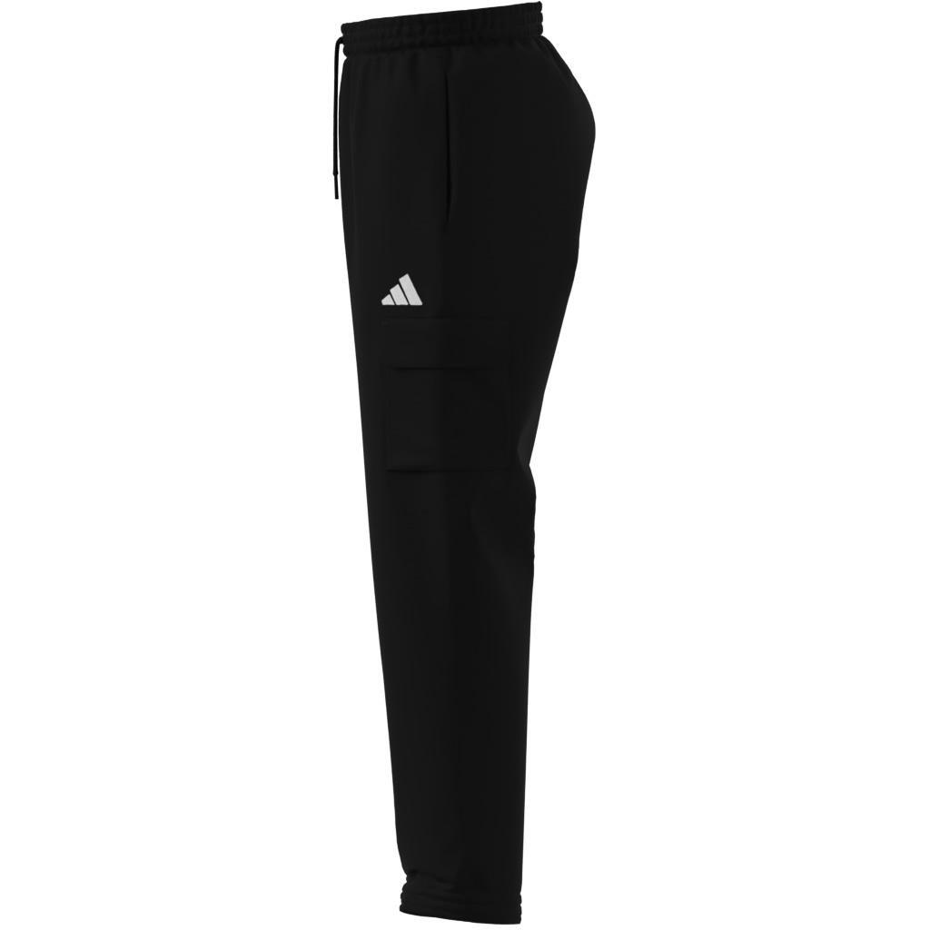 Essentials Small Logo Cargo Joggers, Black, , large image number 10