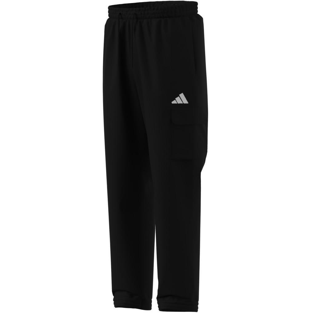 Essentials Small Logo Cargo Joggers, Black, , large image number 11