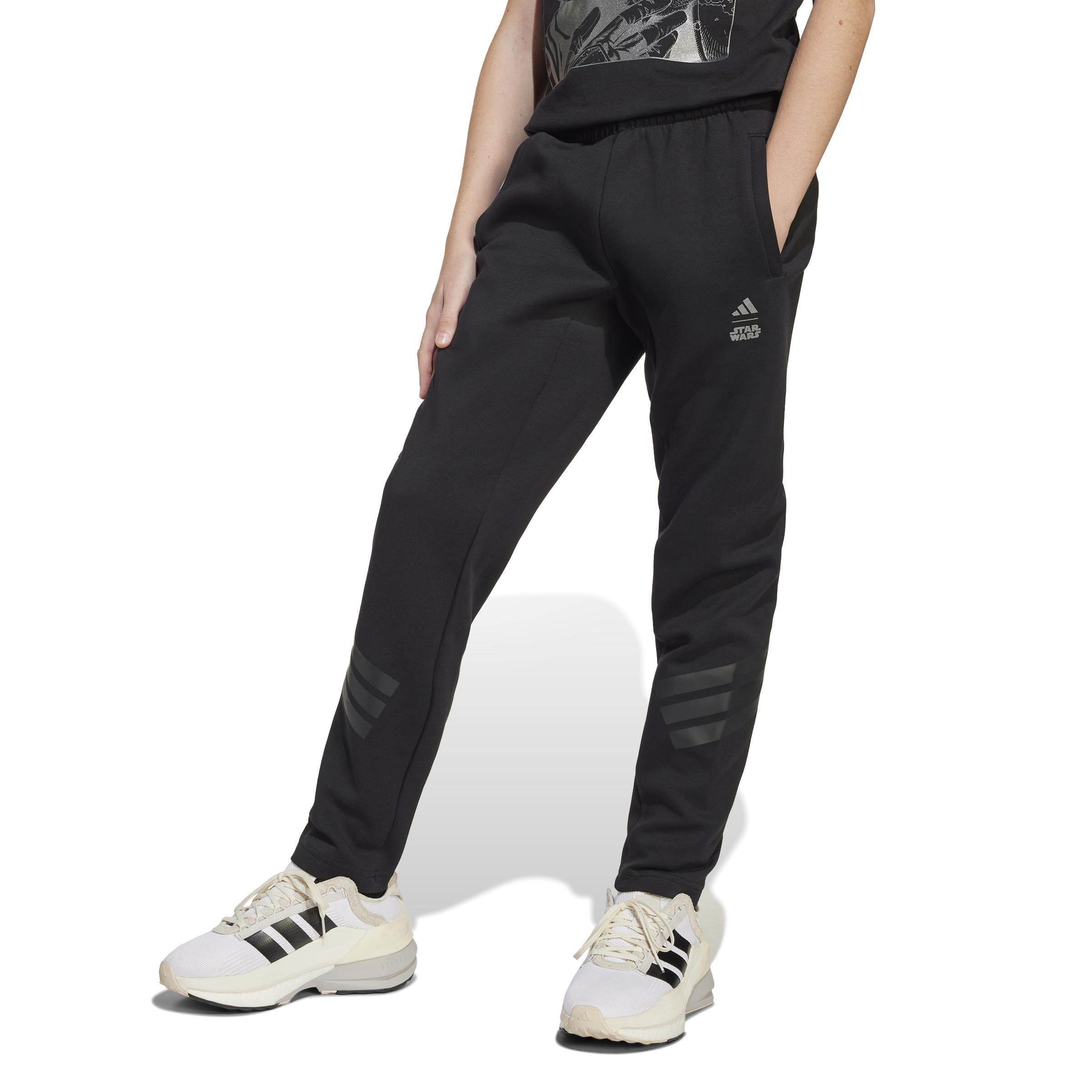 Unisex Kids adidas x Star Wars The Mandalorian™ Joggers, Black, , large image number 12