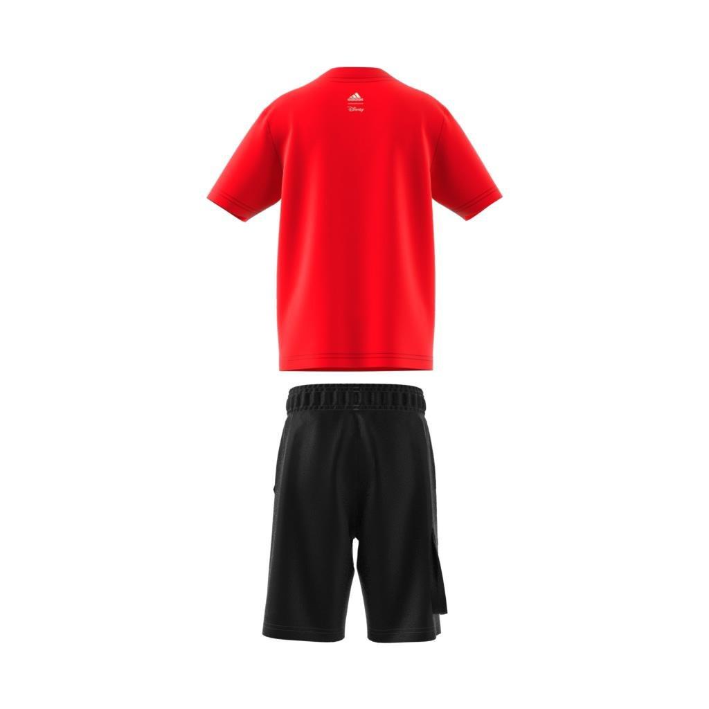 Unisex Kids adidas x Disney Mickey Mouse Tee Set, Red, , large image number 5