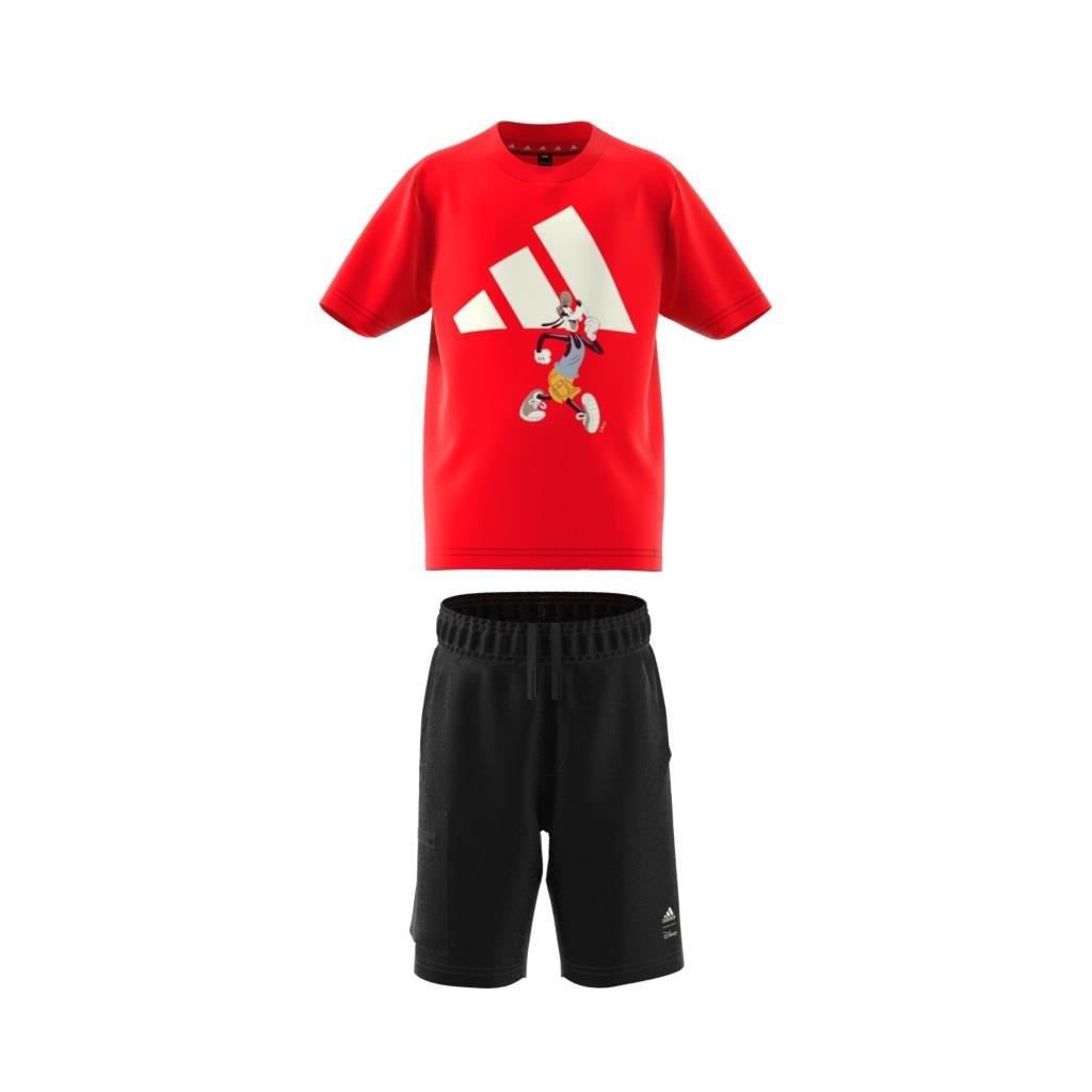 Unisex adidas x Disney Mickey Mouse Tee Set Kids, Red, A701_ONE, large image number 10