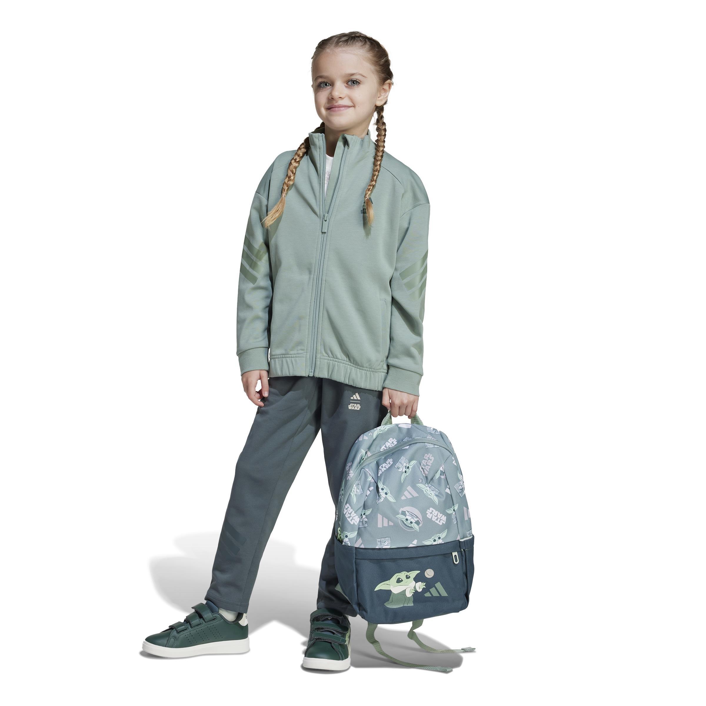 Unisex Kids Star Wars Mandalorian Track Top, Green, , large image number 5