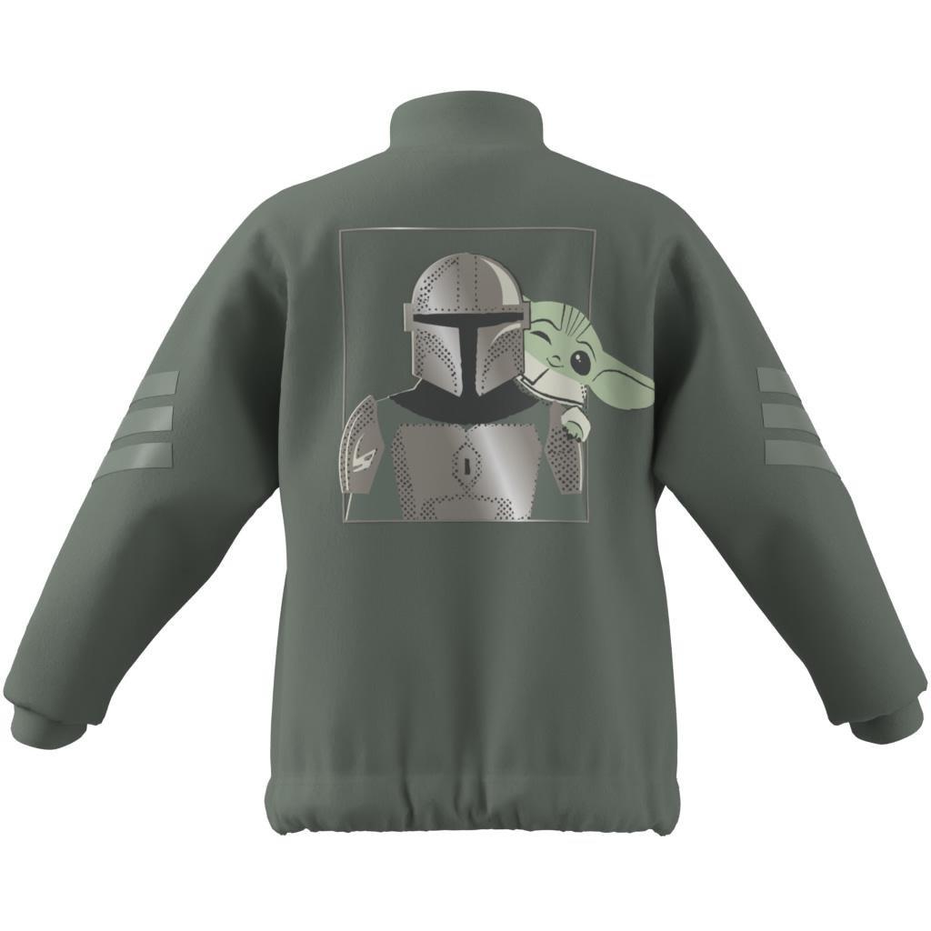 Unisex Kids Star Wars Mandalorian Track Top, Green, , large image number 10
