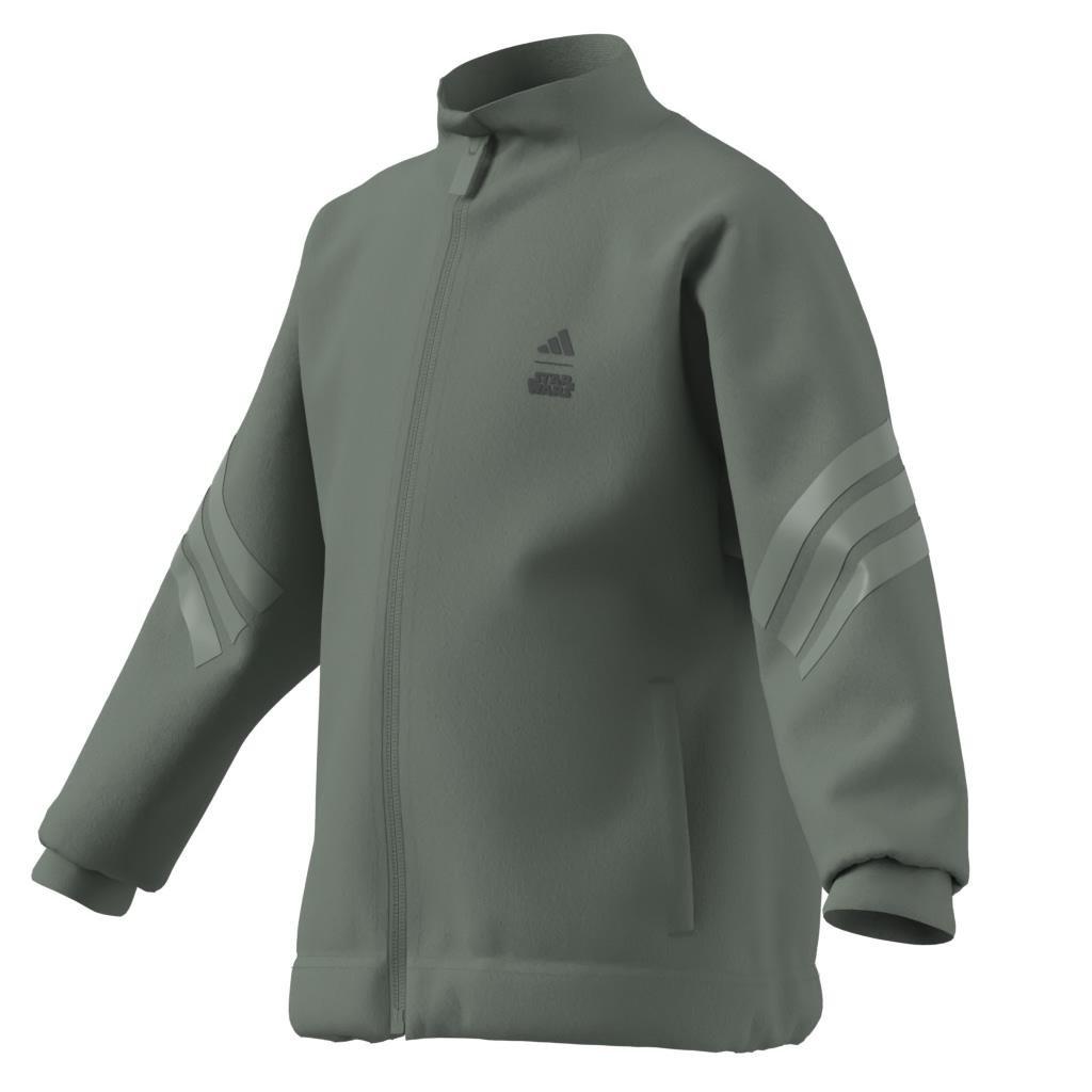 Unisex Kids Star Wars Mandalorian Track Top, Green, , large image number 13