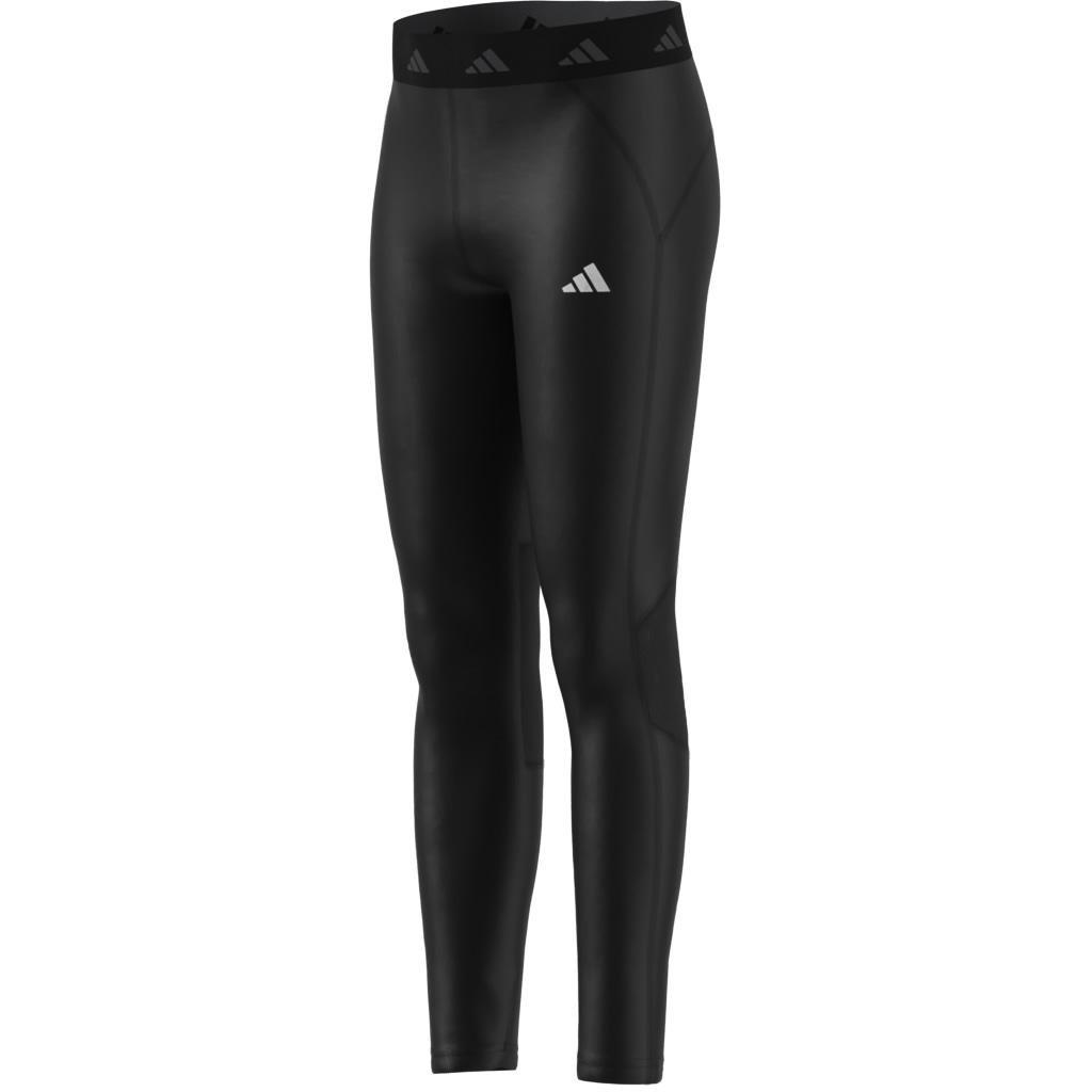 Unisex Kids TECHFIT Tights, Black, , large image number 9