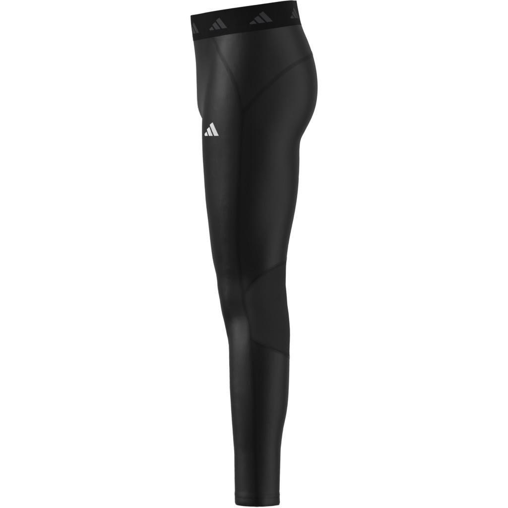 Unisex TECHFIT Tights Kids, Black, A701_ONE, large image number 12