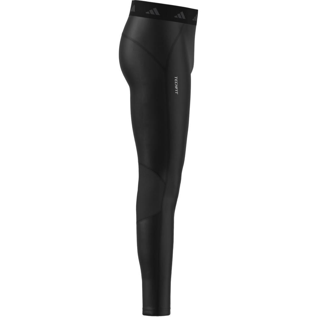 Unisex TECHFIT Tights Kids, Black, A701_ONE, large image number 13