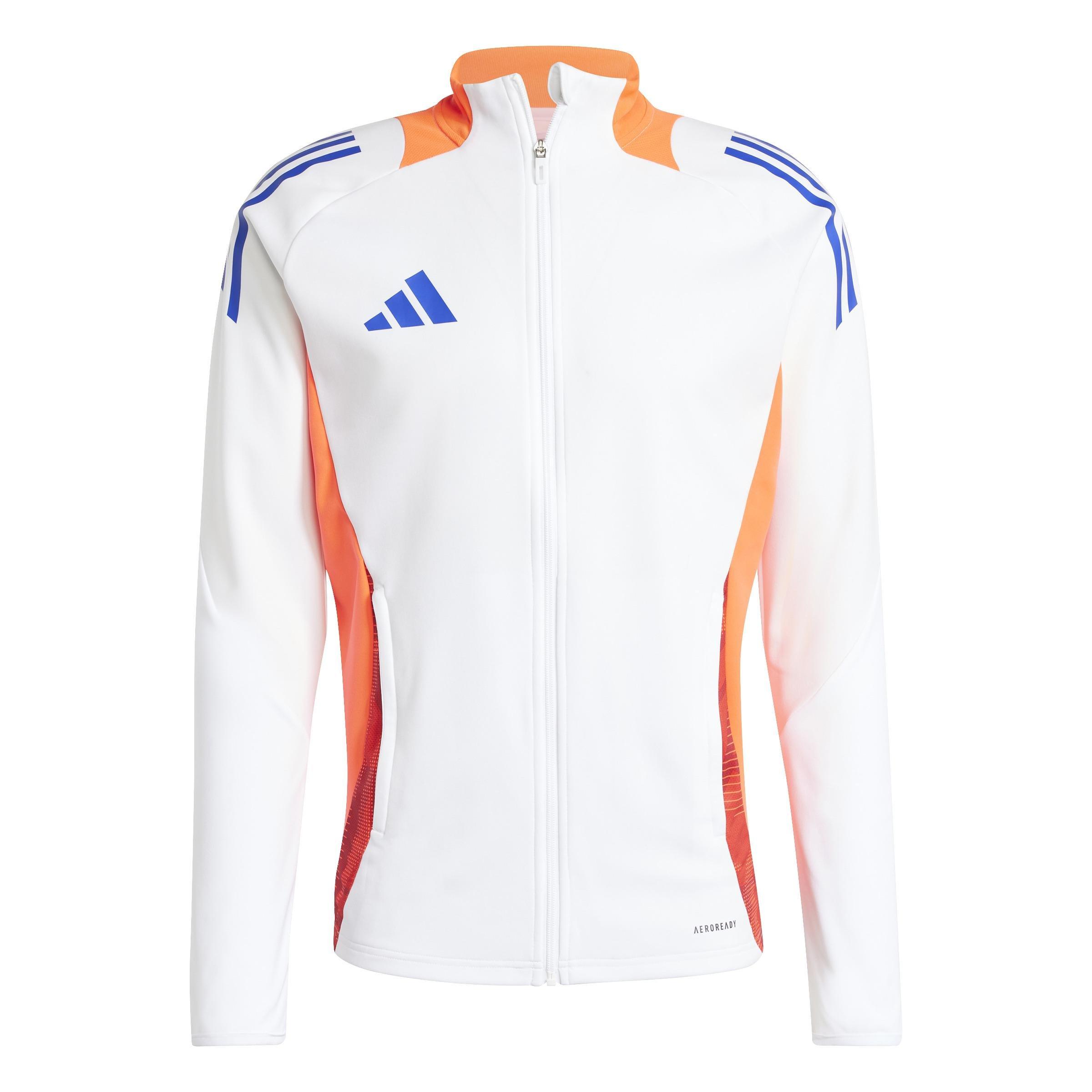 Men Tiro 24 Competition Training Track Top, White, A701_ONE, large image number 1