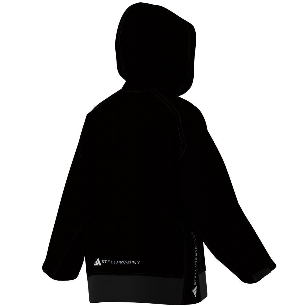 adidas by Stella McCartney Full-Zip Hoodie, Black, A701_ONE, large image number 14