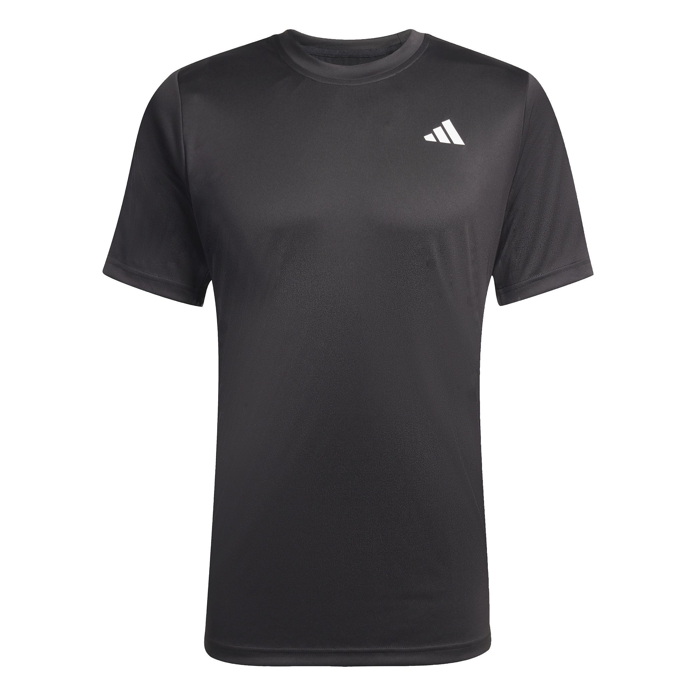 Club Tennis Climacool T-Shirt, Black, A701_ONE, large image number 1