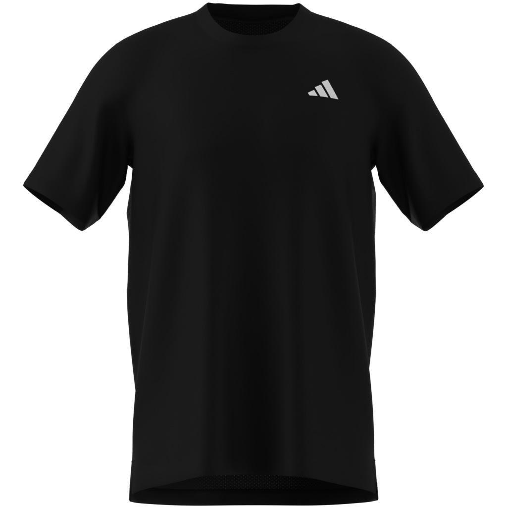 Club Tennis Climacool T-Shirt, Black, A701_ONE, large image number 11