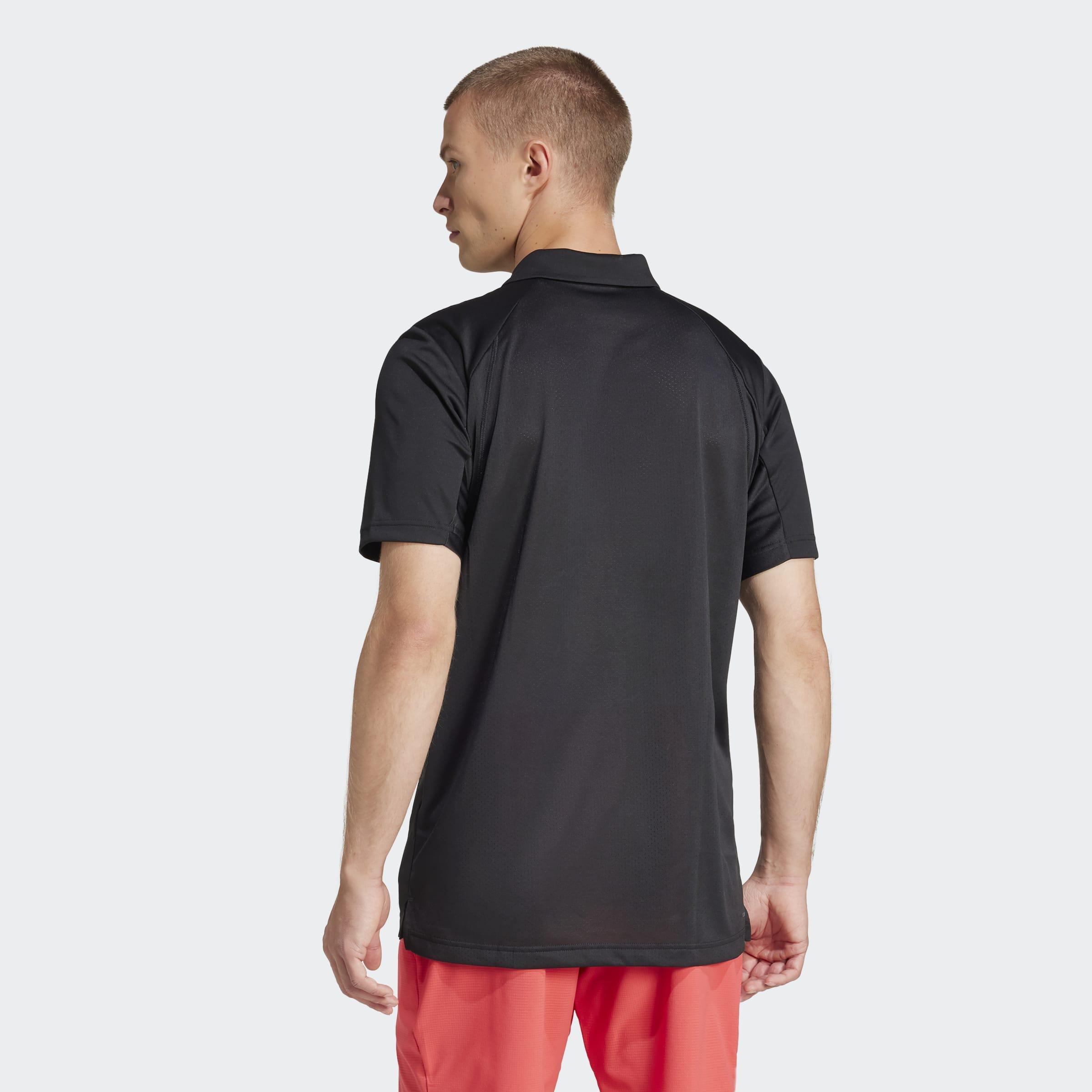 Club Tennis Polo Shirt, Black, A701_ONE, large image number 1