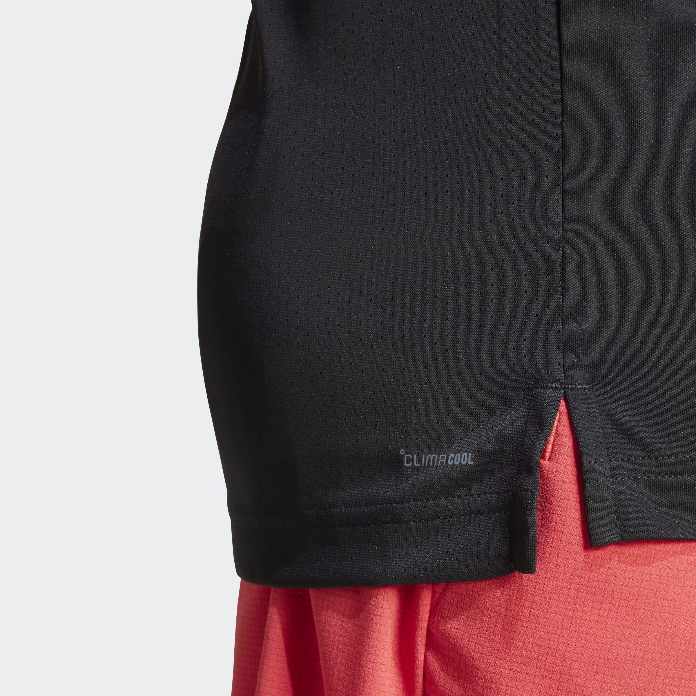 Club Tennis Polo Shirt, Black, A701_ONE, large image number 3