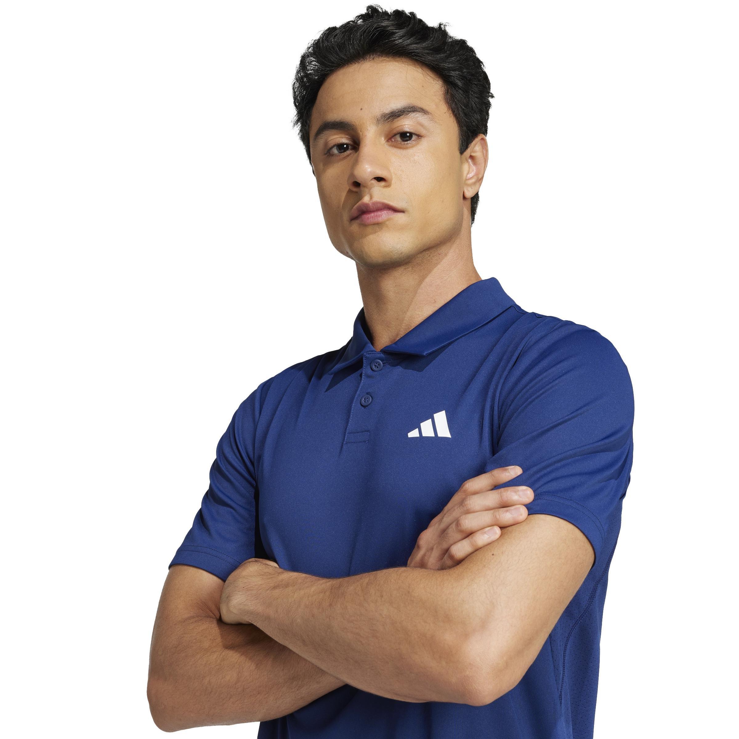 Club Tennis Polo Shirt, Blue, , large image number 5