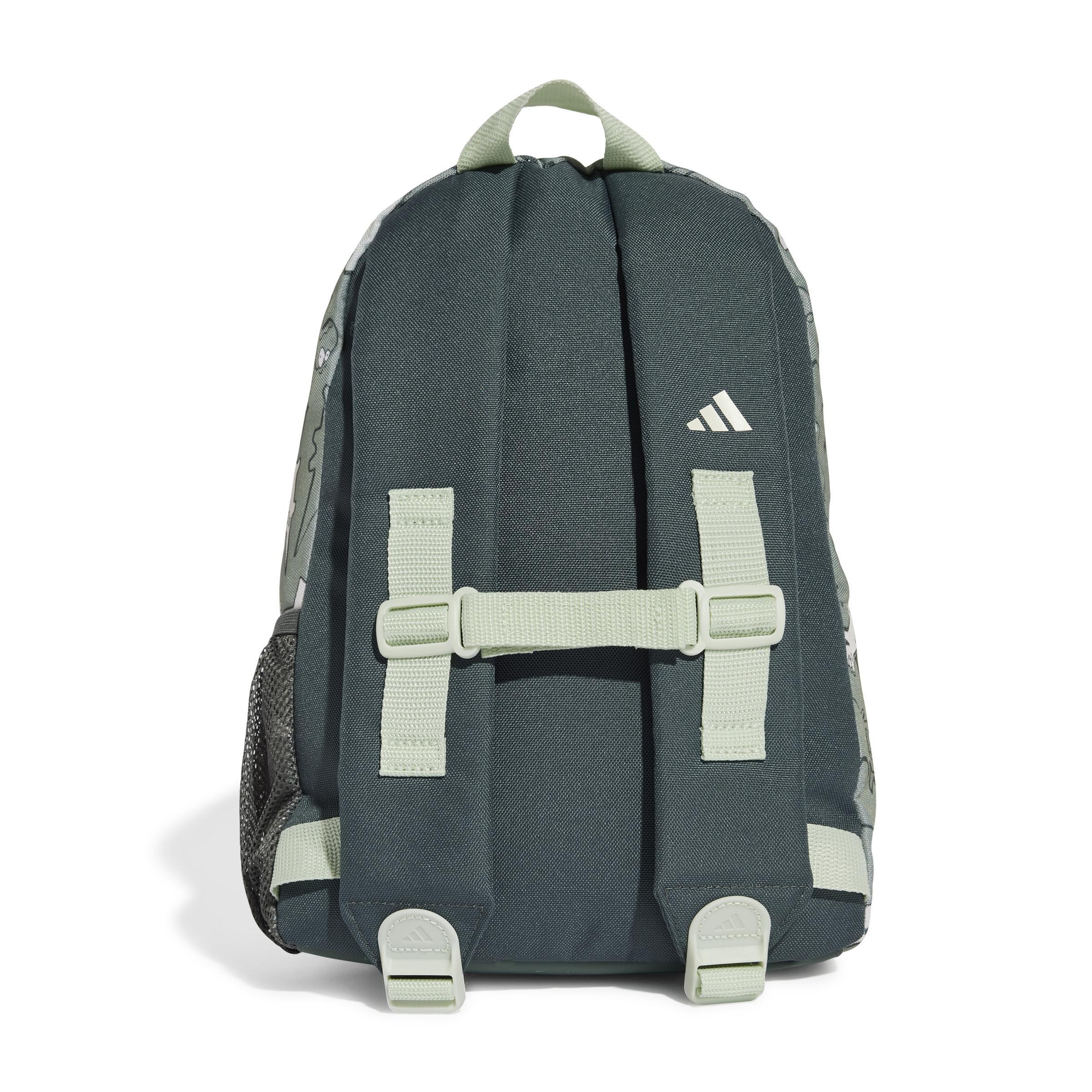 Unisex Kids Adiraptor Backpack, Grey, A701_ONE, large image number 3
