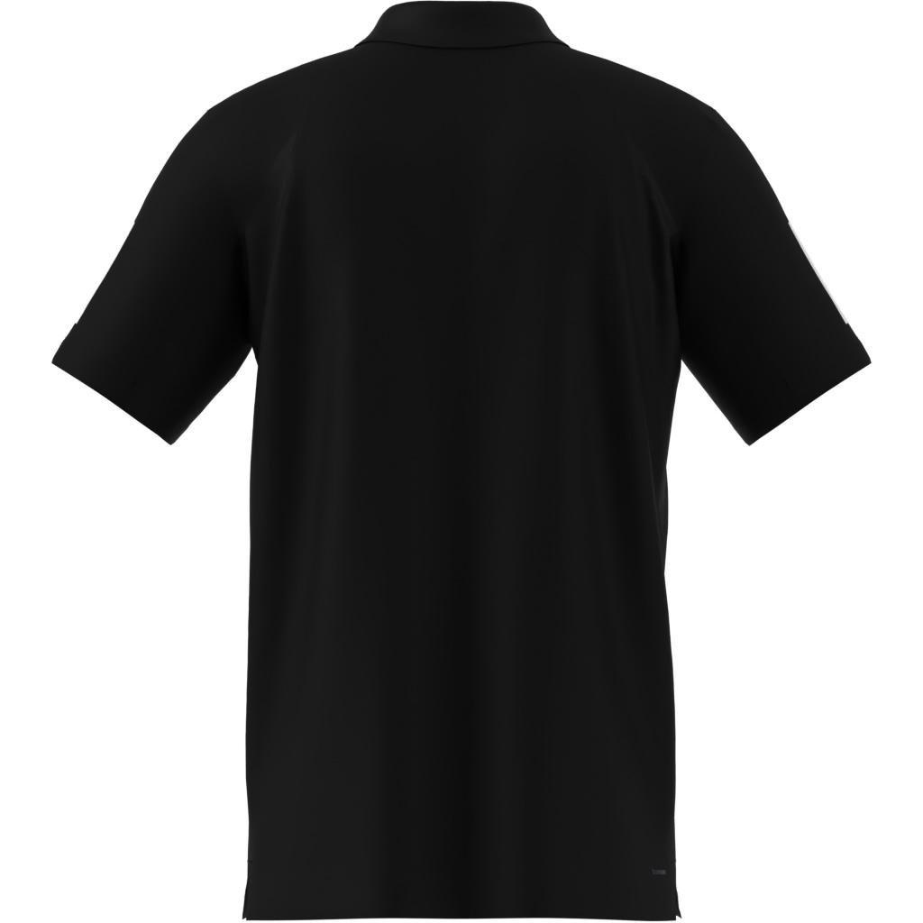 Club Tennis 3-Stripes Polo Shirt, Black, , large image number 7