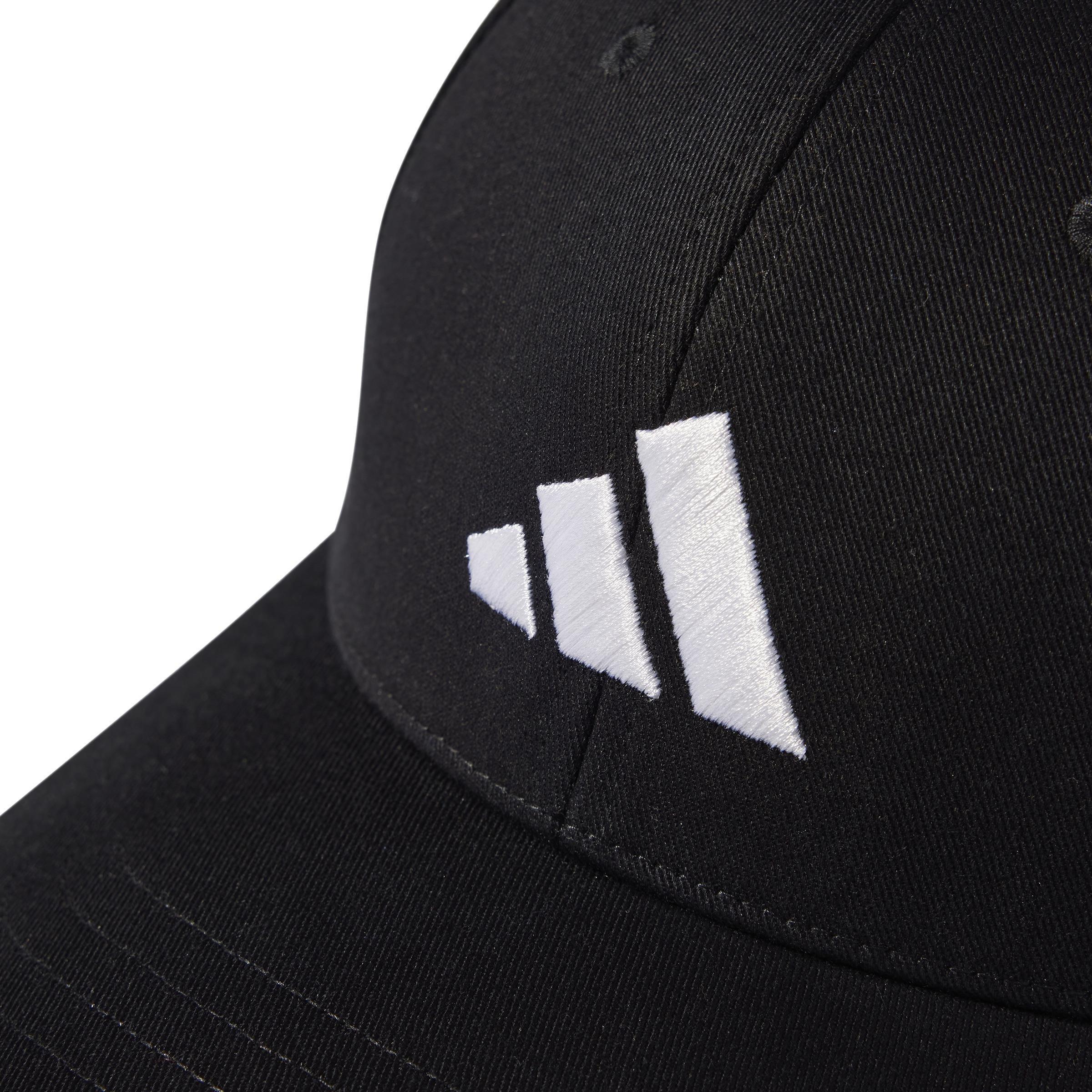 Unisex New Logo Baseball Cap, Black, A701_ONE, large image number 2