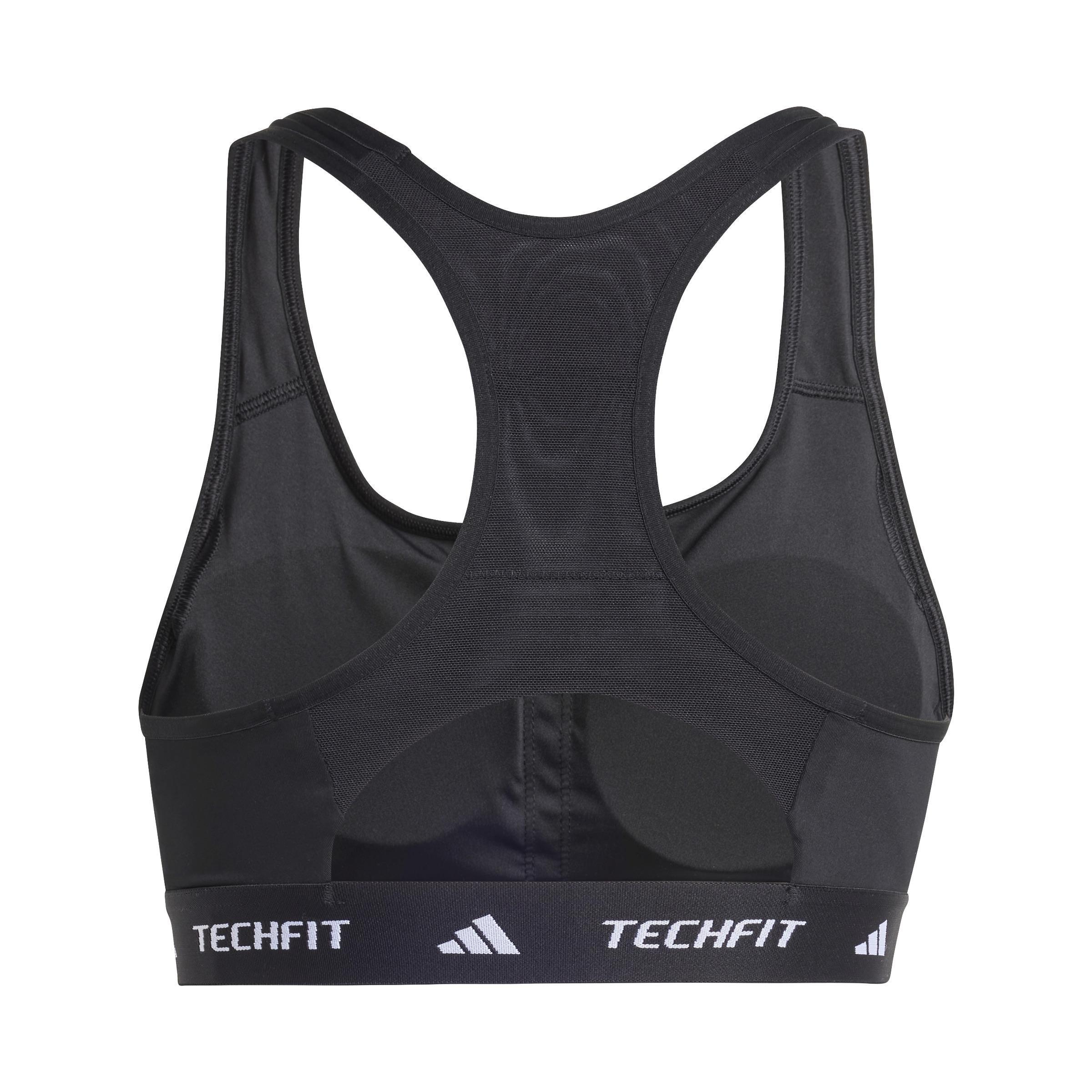 TECHFIT Bra, Black, , large image number 3
