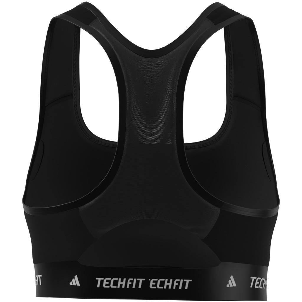 TECHFIT Bra, Black, , large image number 7