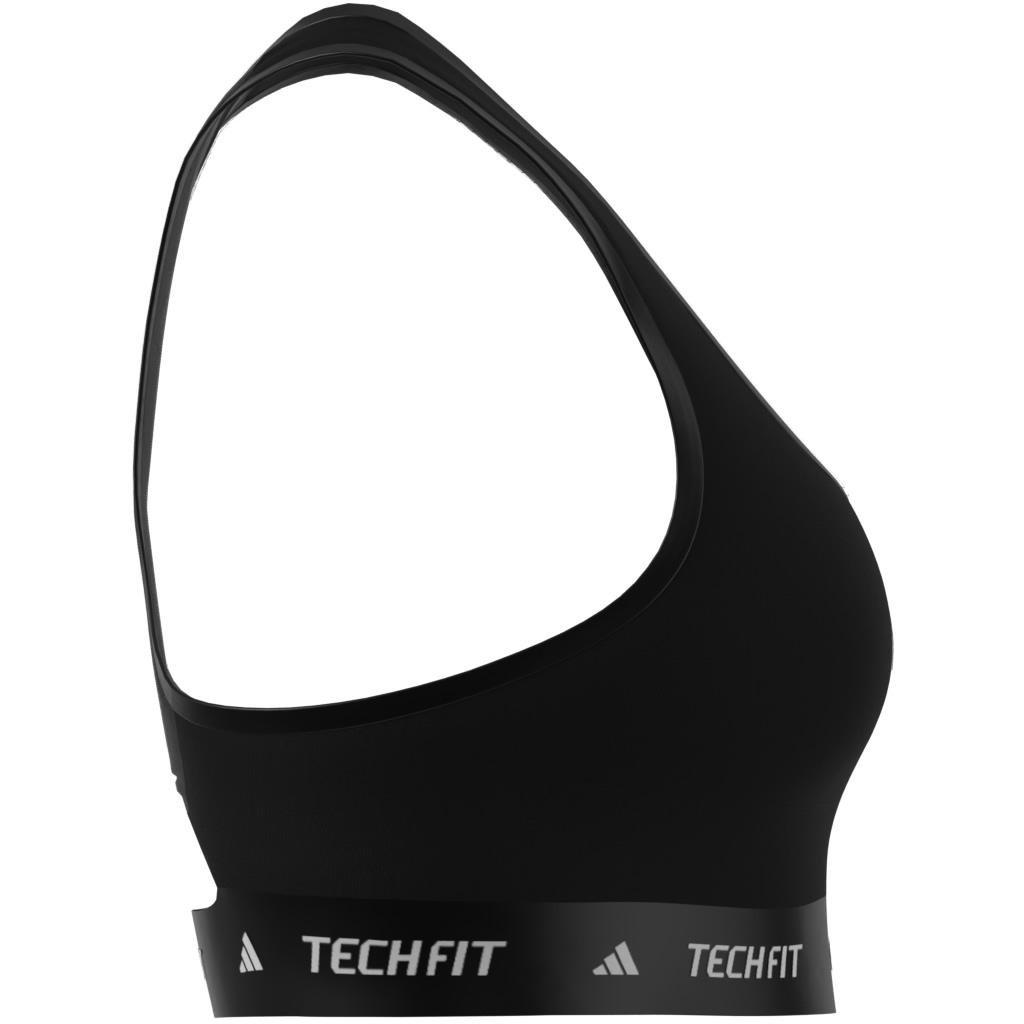 TECHFIT Bra, Black, , large image number 8