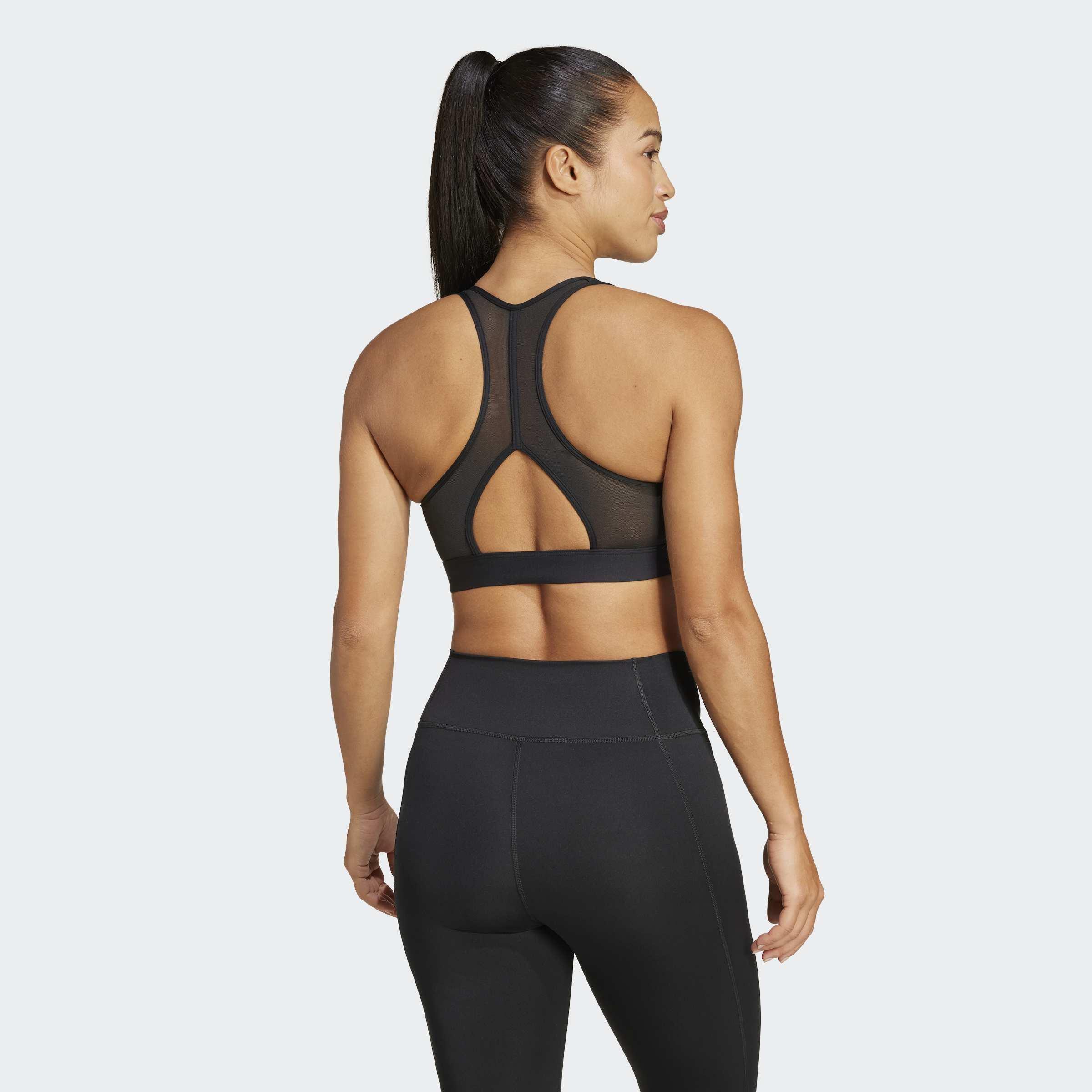 Primeliftreact Graphic Bra, Black, A701_ONE, large image number 3