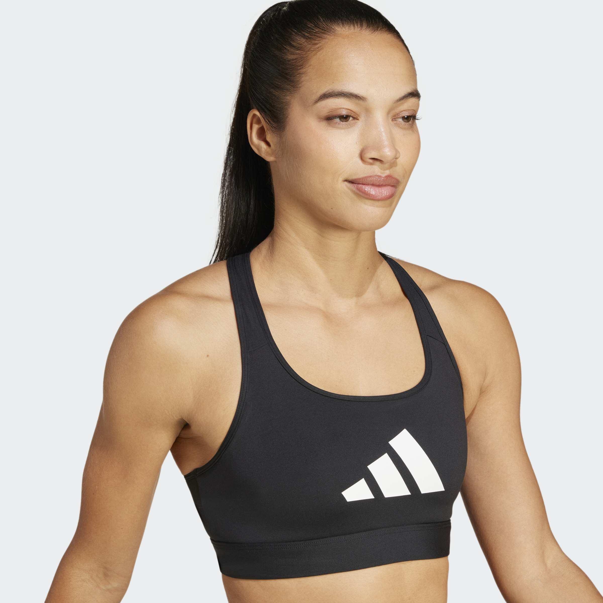 Primeliftreact Graphic Bra, Black, A701_ONE, large image number 5