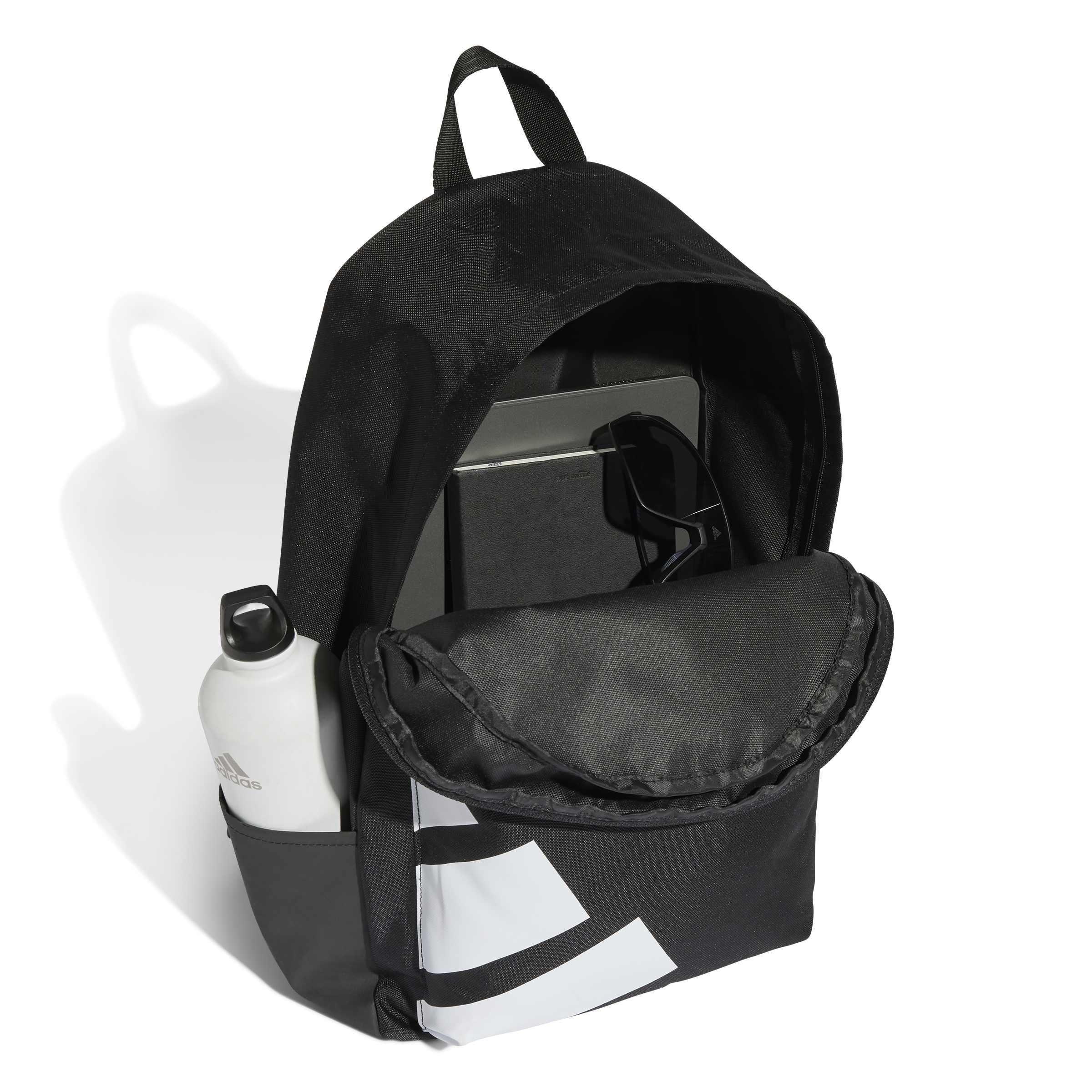 Unisex Classic Back-to-School Badge of Sport Backpack, Black, A701_ONE, large image number 1