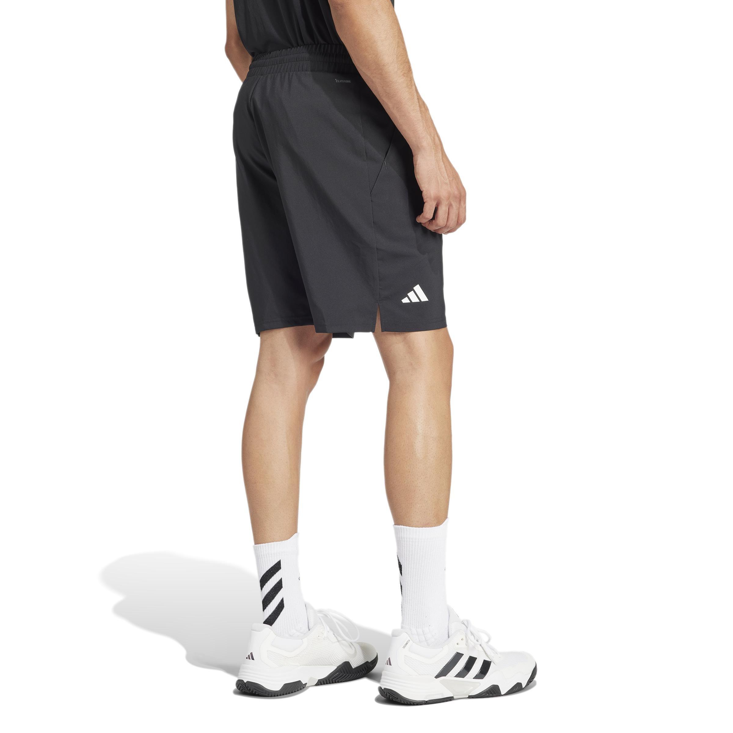 Club Tennis Climacool 3-Stripes Shorts, Black, A701_ONE, large image number 2