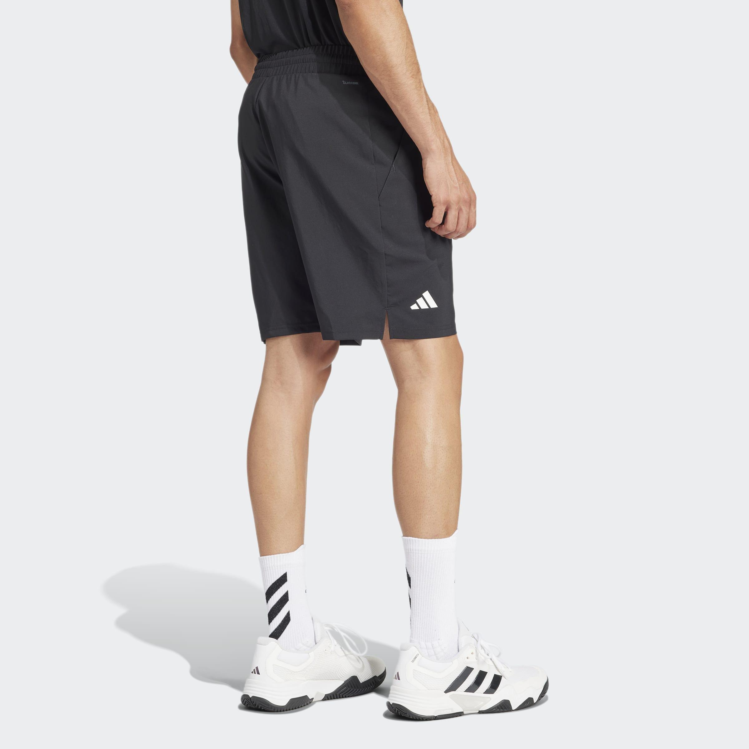 Club Tennis Climacool 3-Stripes Shorts, Black, A701_ONE, large image number 4