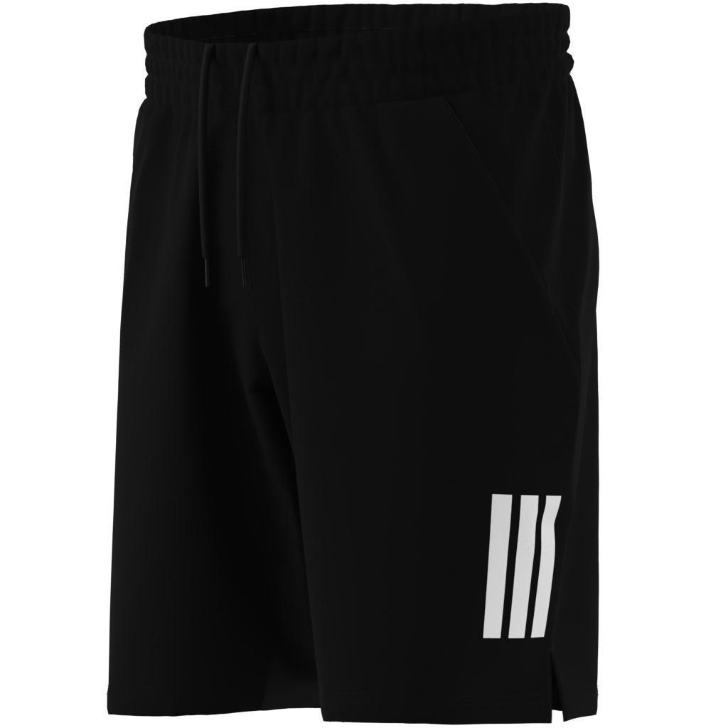 Club Tennis Climacool 3-Stripes Shorts, Black, A701_ONE, large image number 8