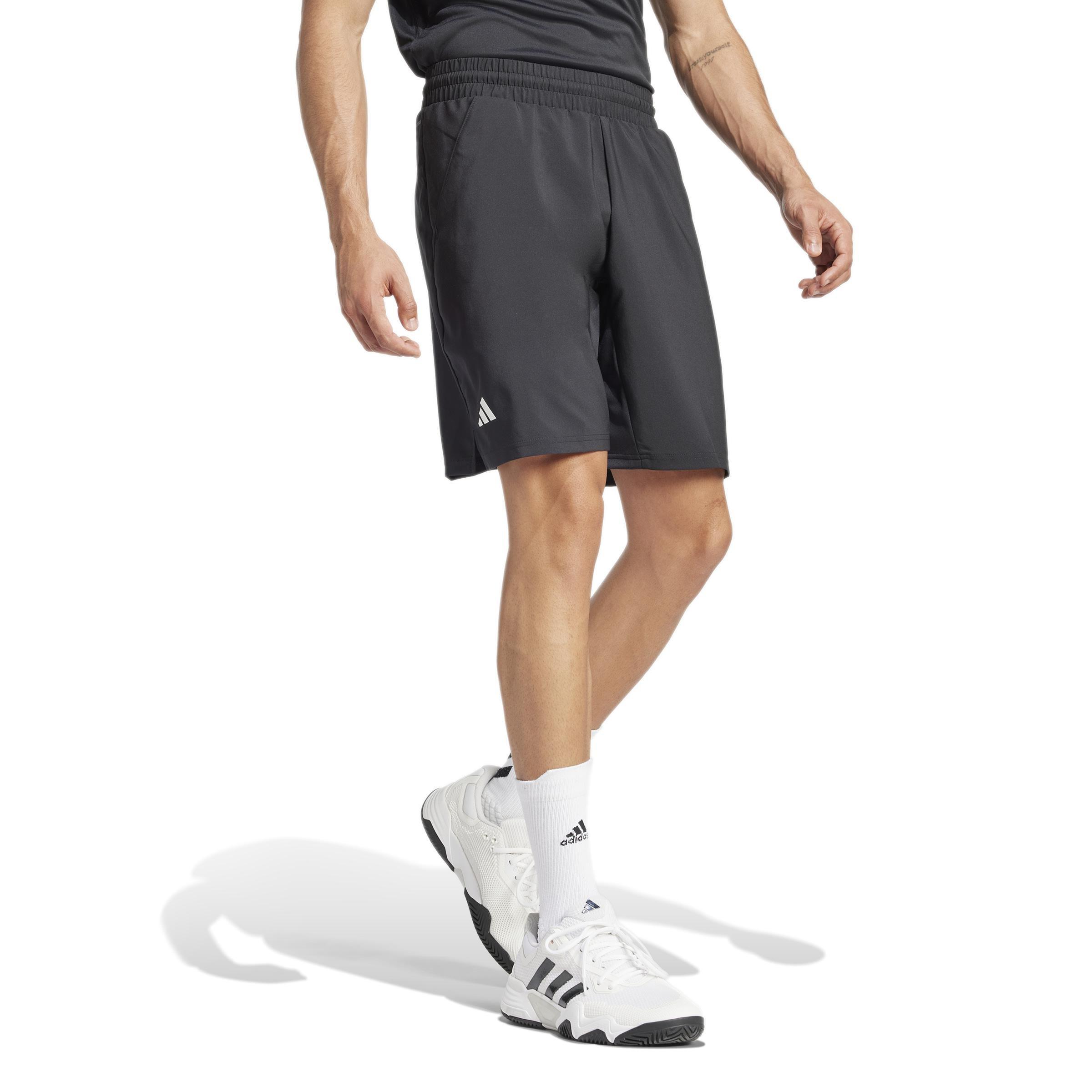 Club Tennis Climacool 3-Stripes Shorts, Black, , large image number 9