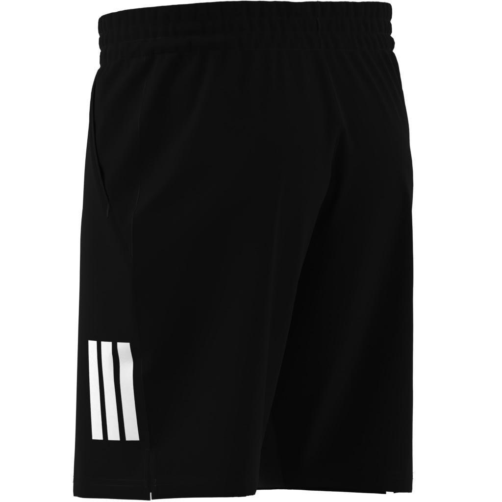 Club Tennis Climacool 3-Stripes Shorts, Black, A701_ONE, large image number 13