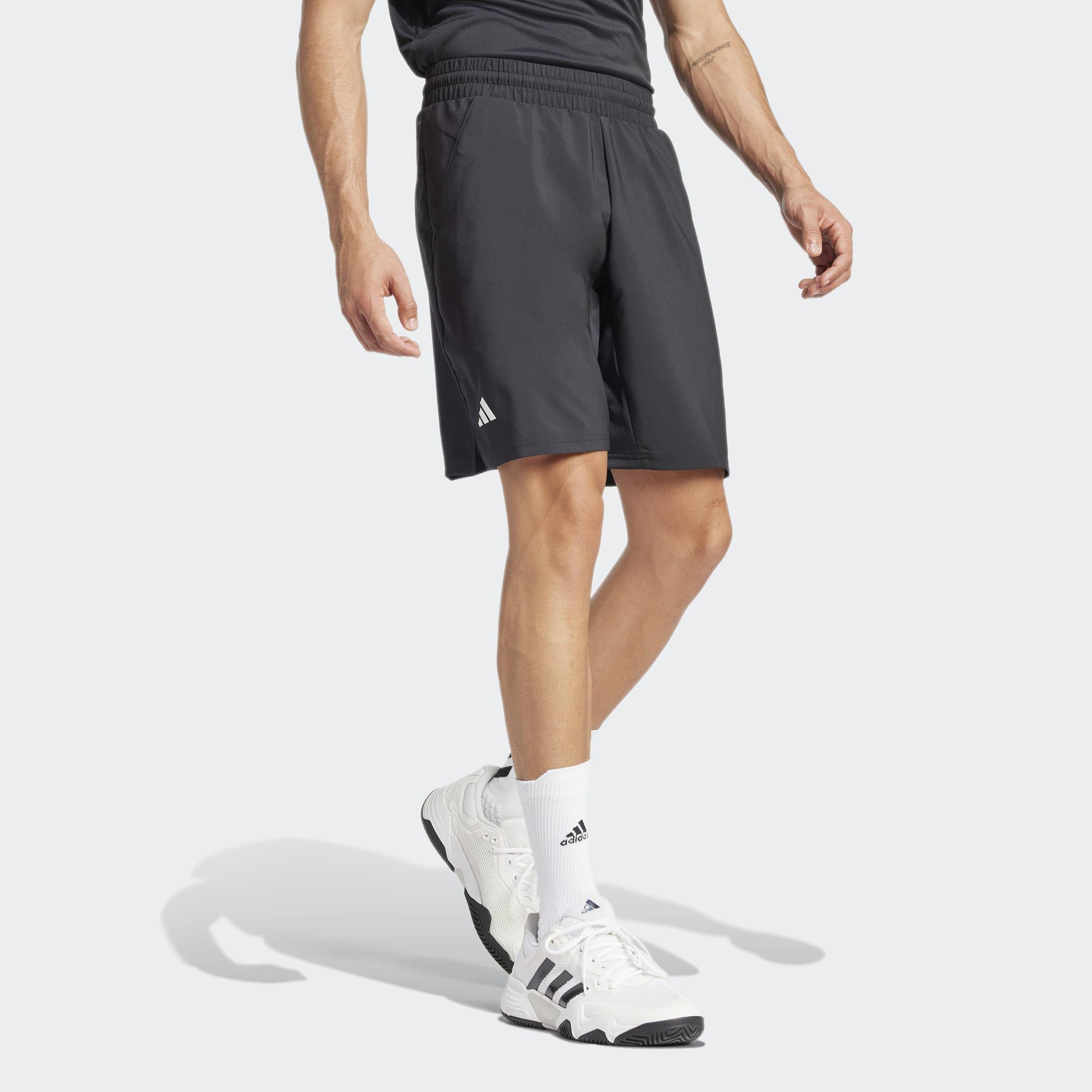 Club Tennis Climacool 3-Stripes Shorts, Black, A701_ONE, large image number 14