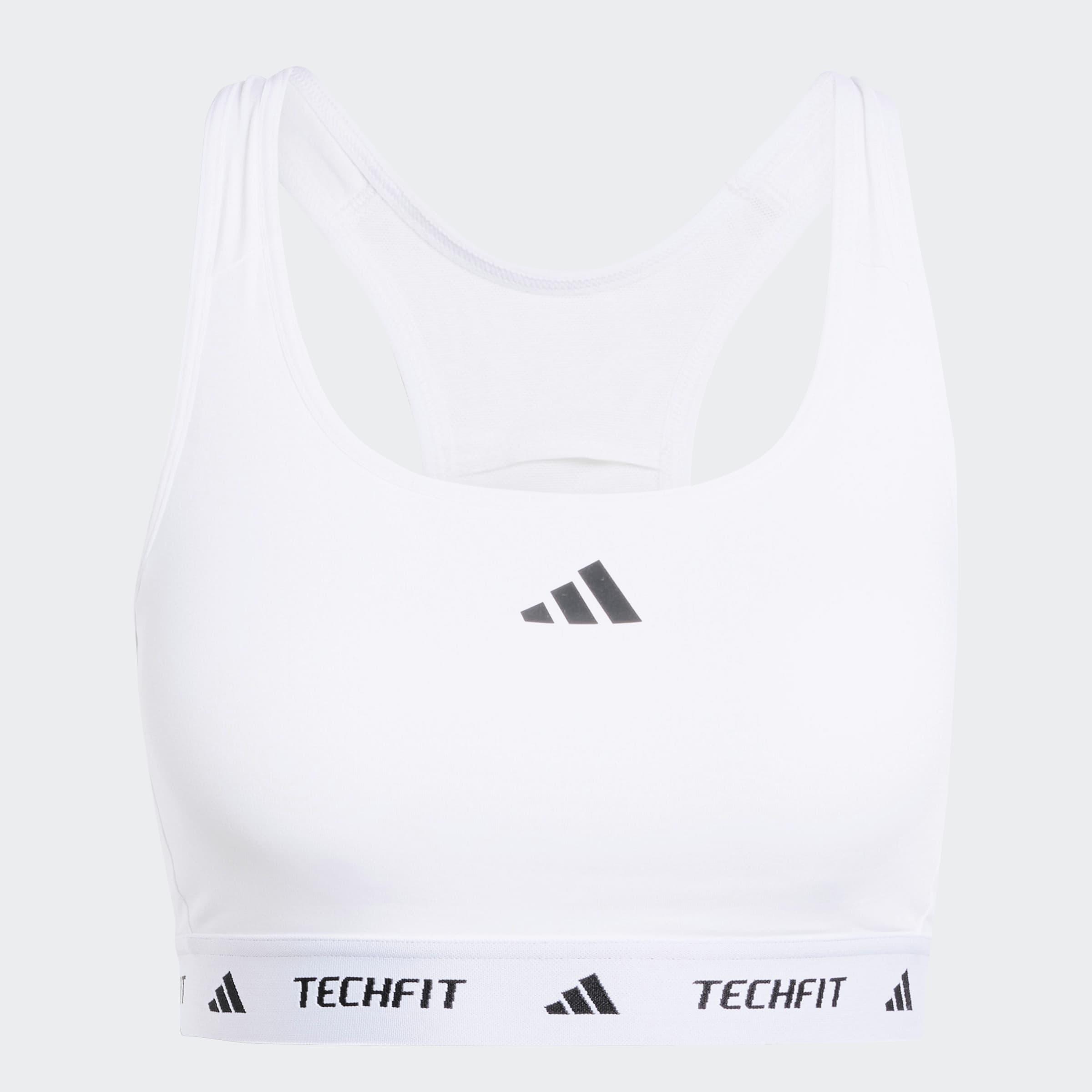 TECHFIT Bra, White
