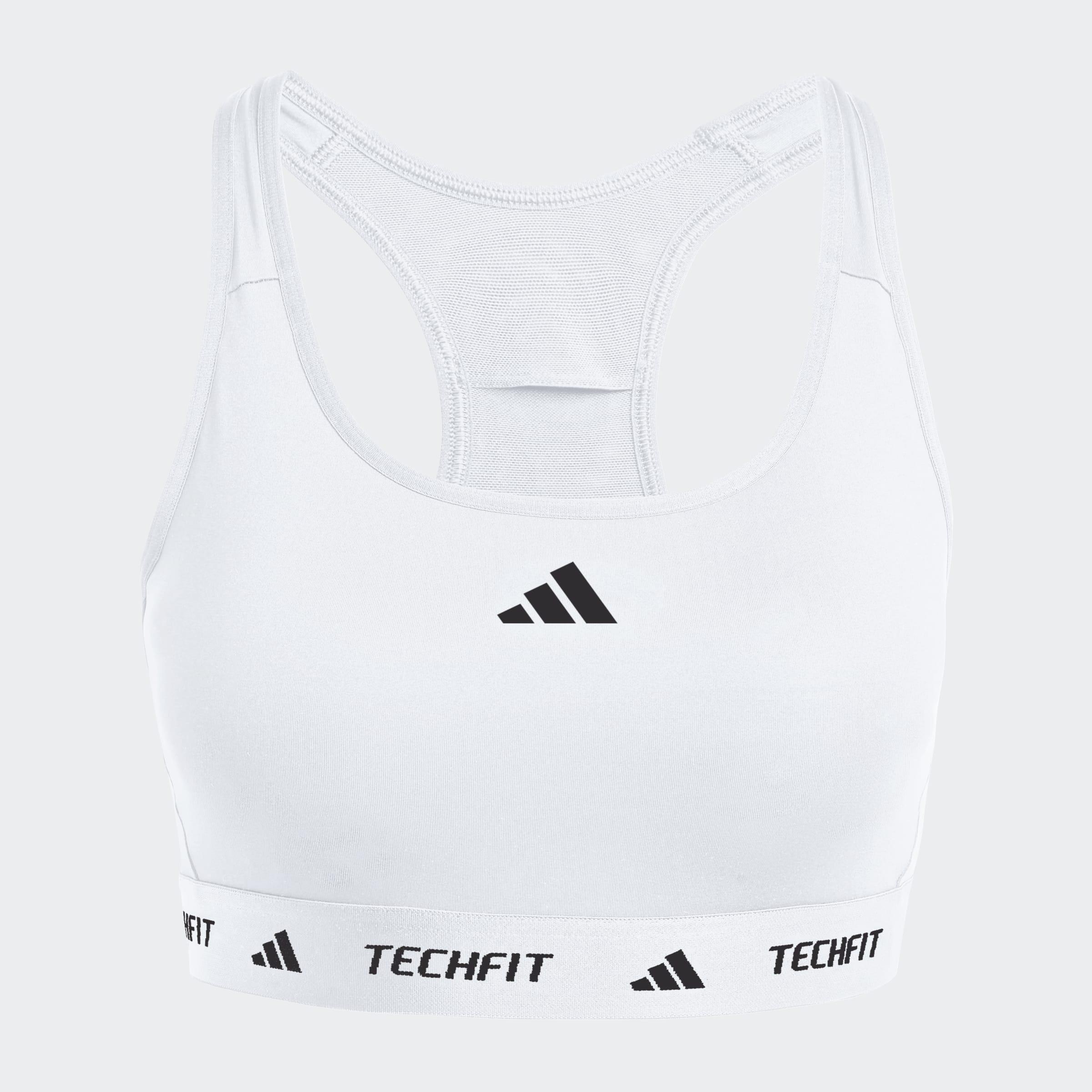 TECHFIT Bra, White