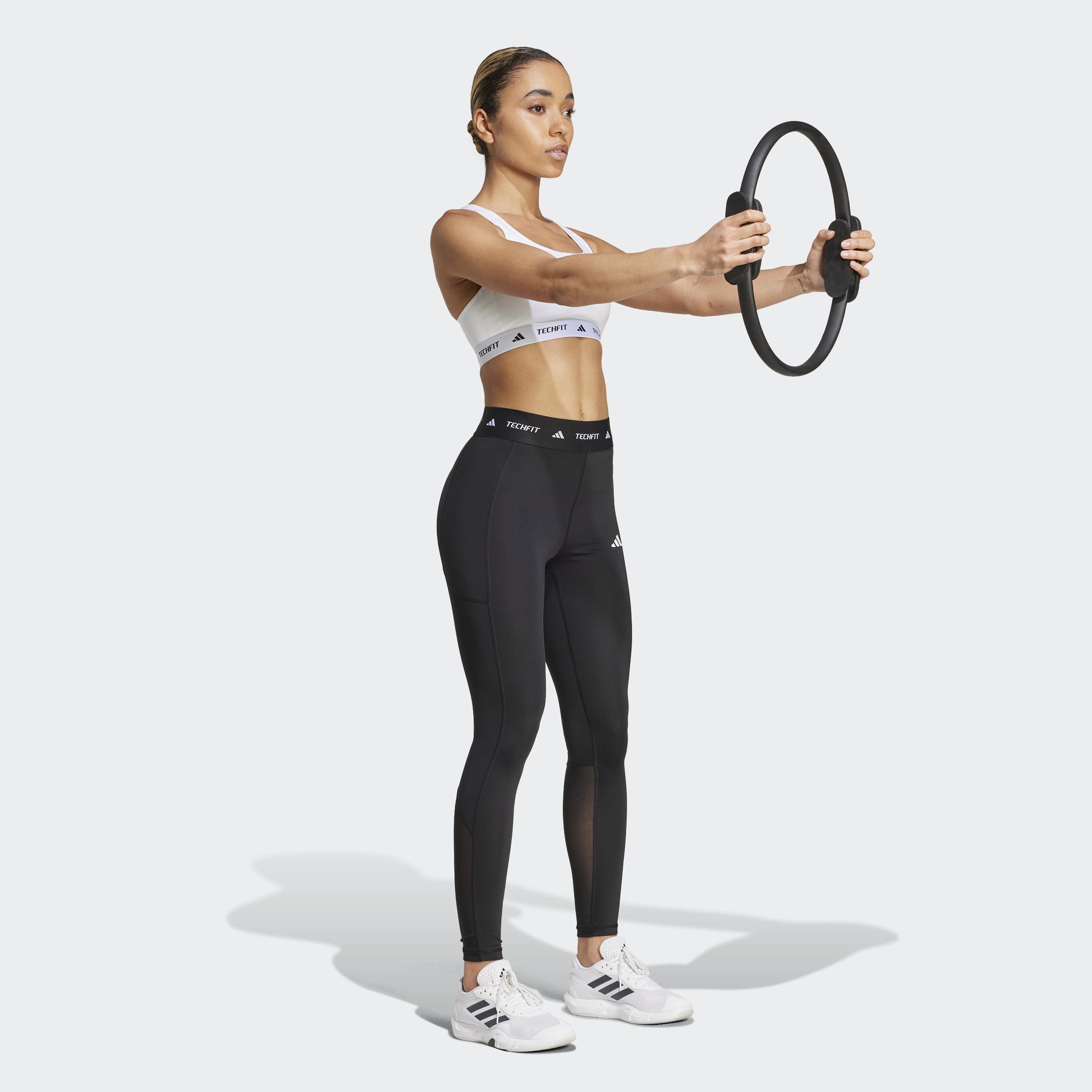 TECHFIT Bra, White, A701_ONE, large image number 8