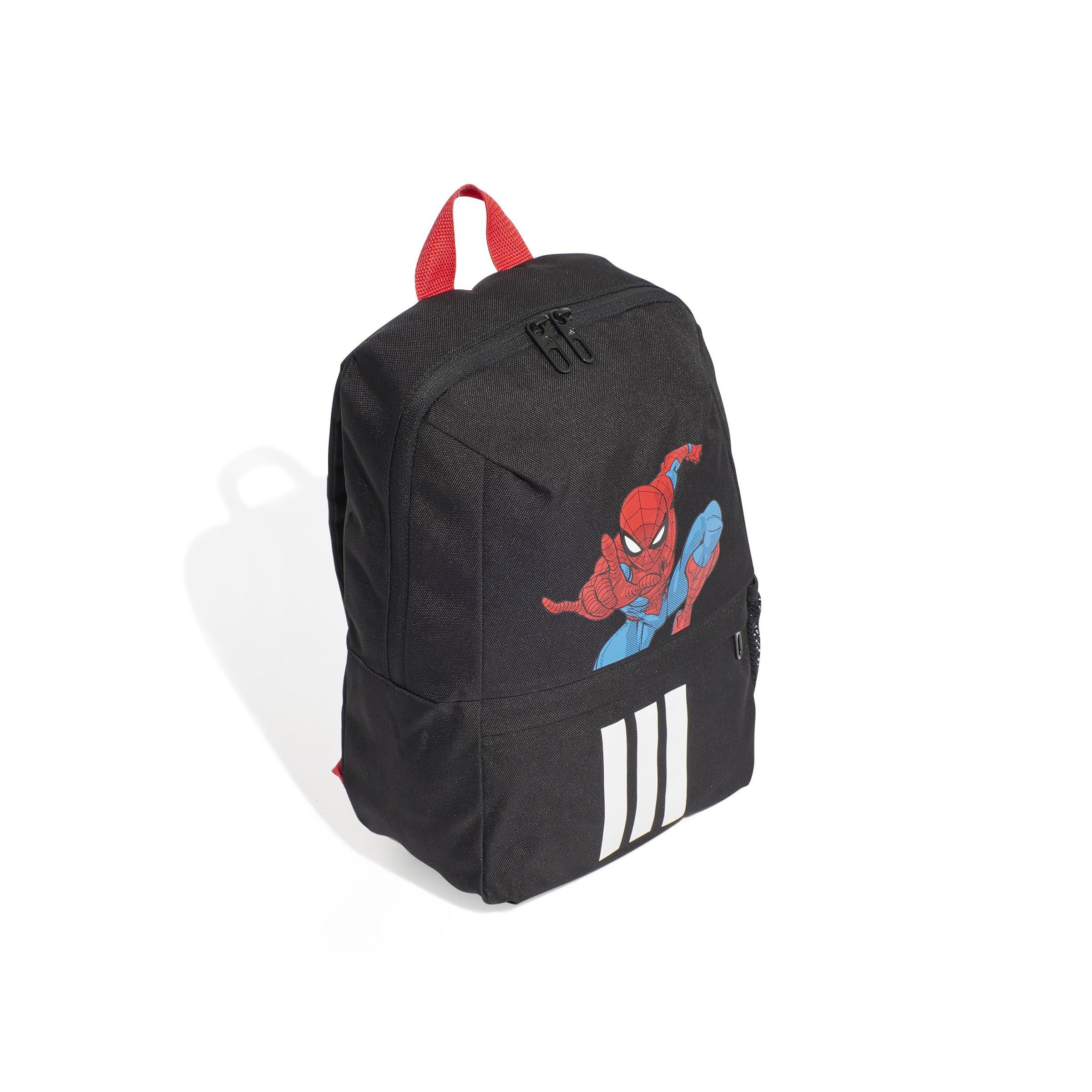 Unisex Kids adidas Marvel Backpack, Black, A701_ONE, large image number 1