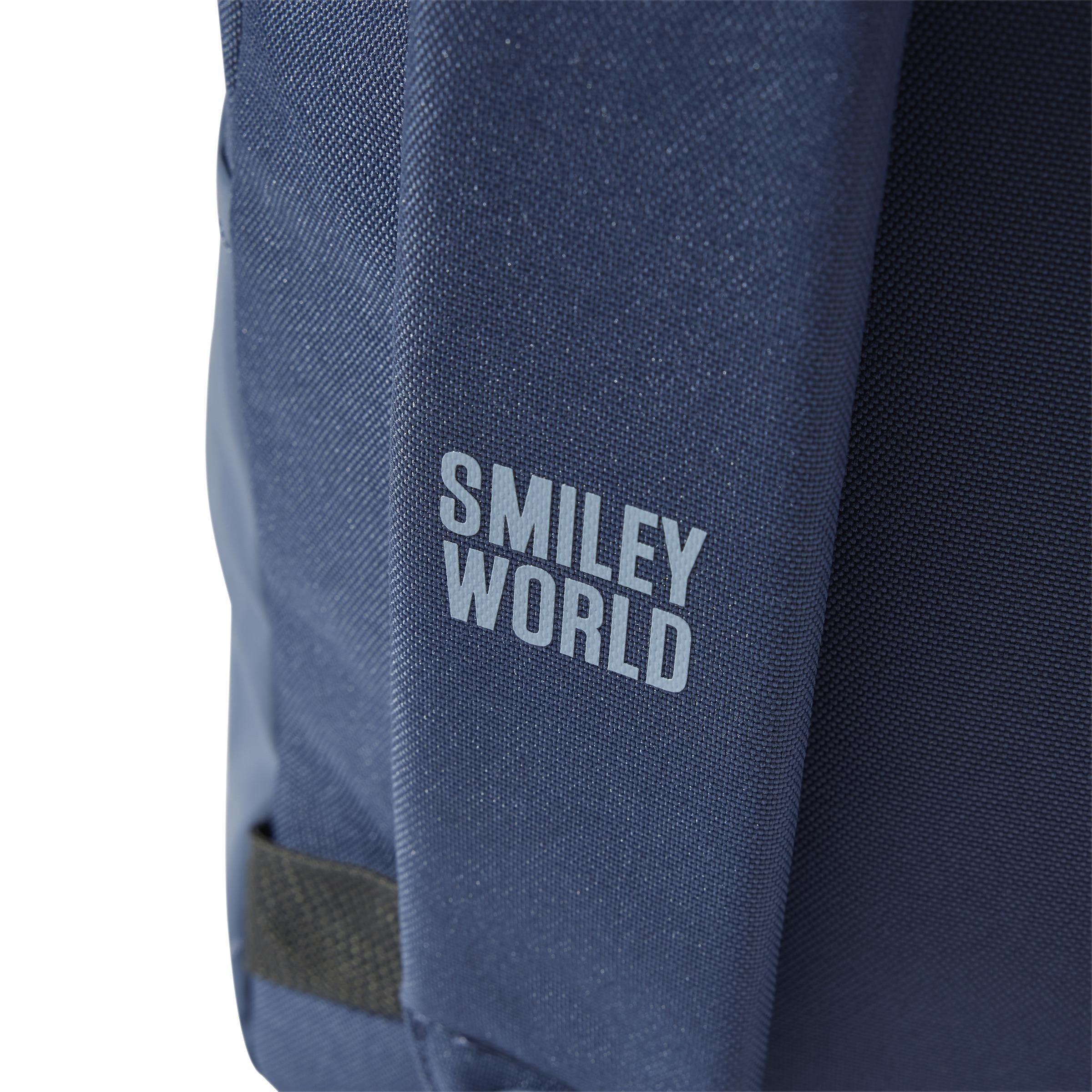 Unisex Smiley World Backpack, Blue, A701_ONE, large image number 5