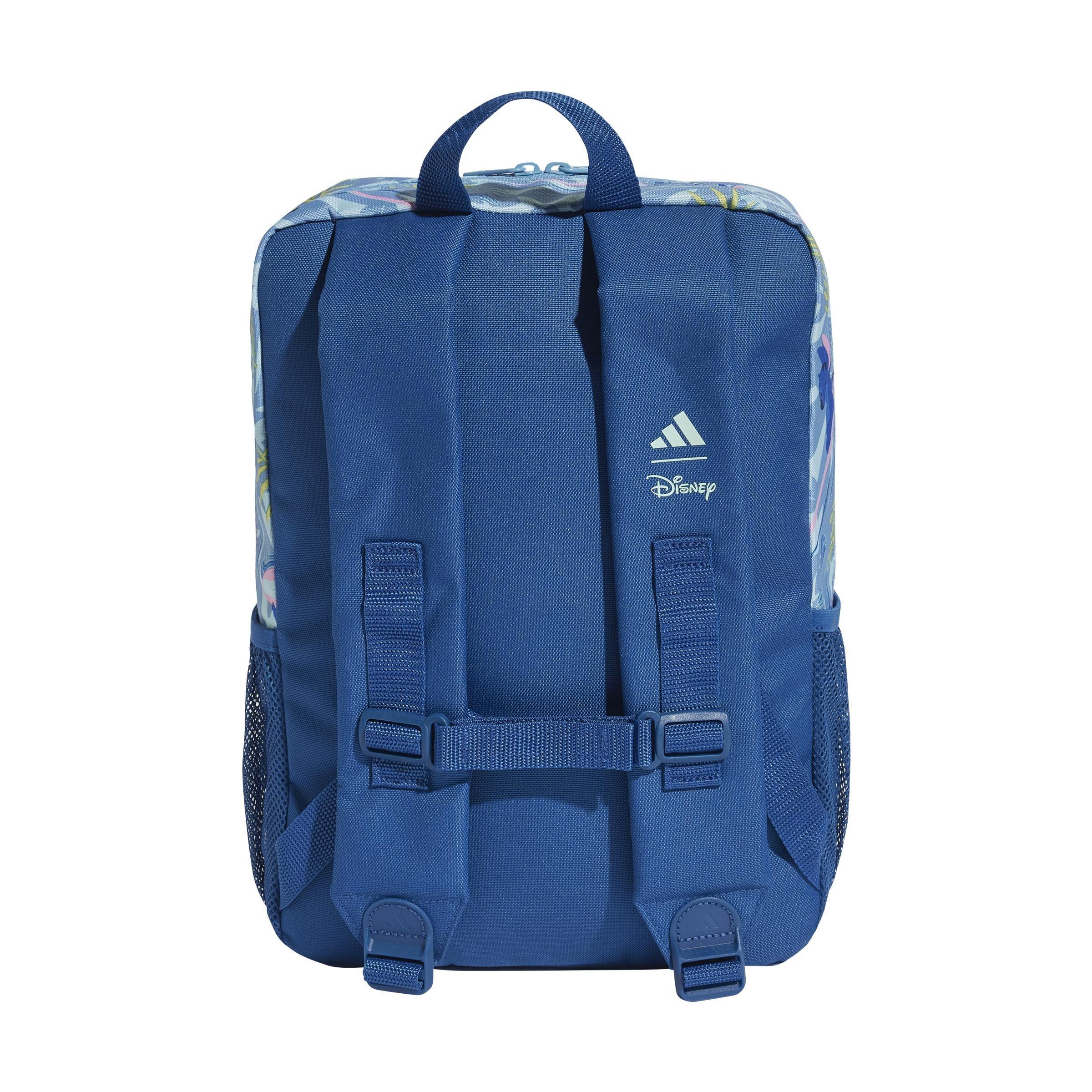 Unisex Kids adidas Disney Lilo & Stitch Backpack, Blue, A701_ONE, large image number 3