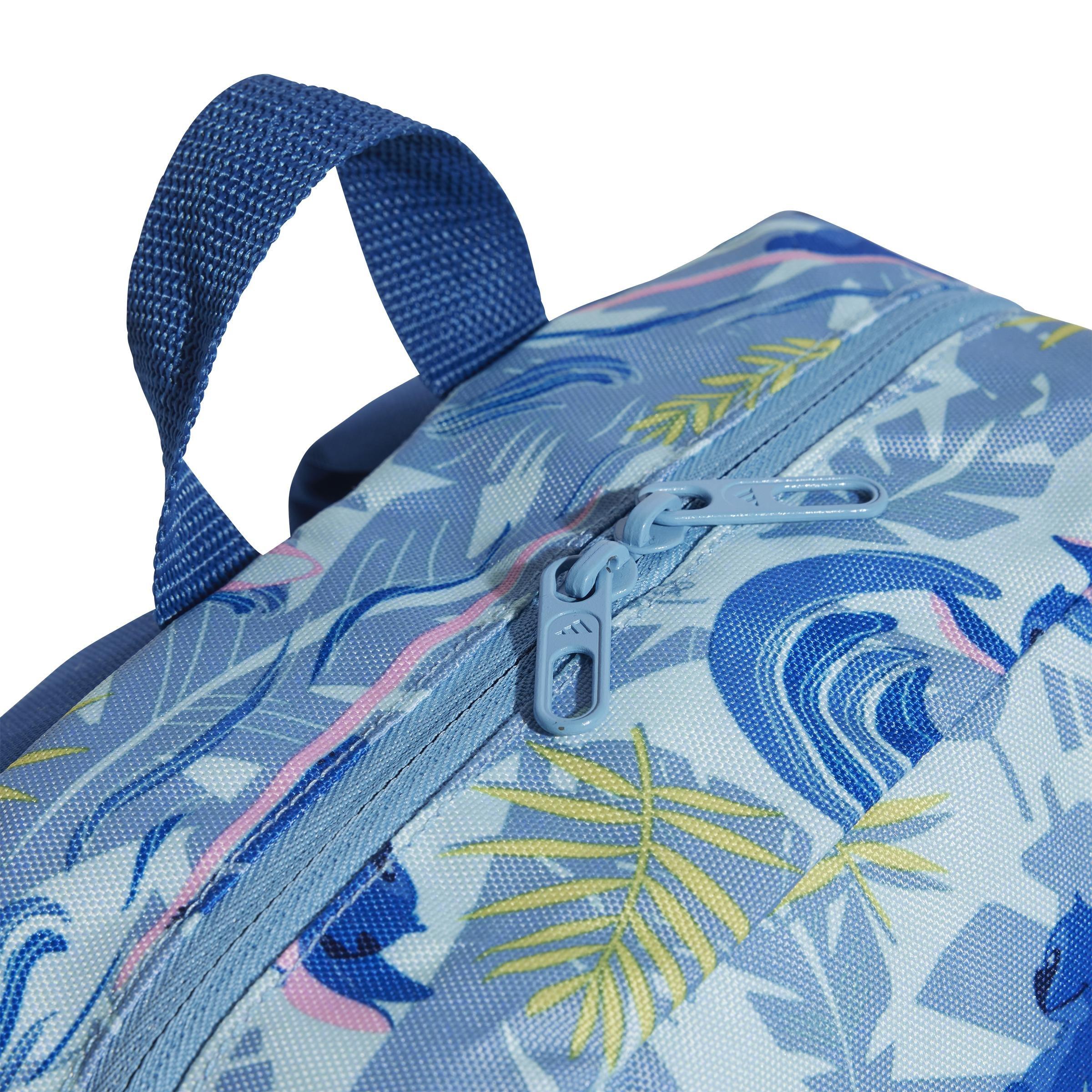 Unisex Kids adidas Disney Lilo & Stitch Backpack, Blue, A701_ONE, large image number 4