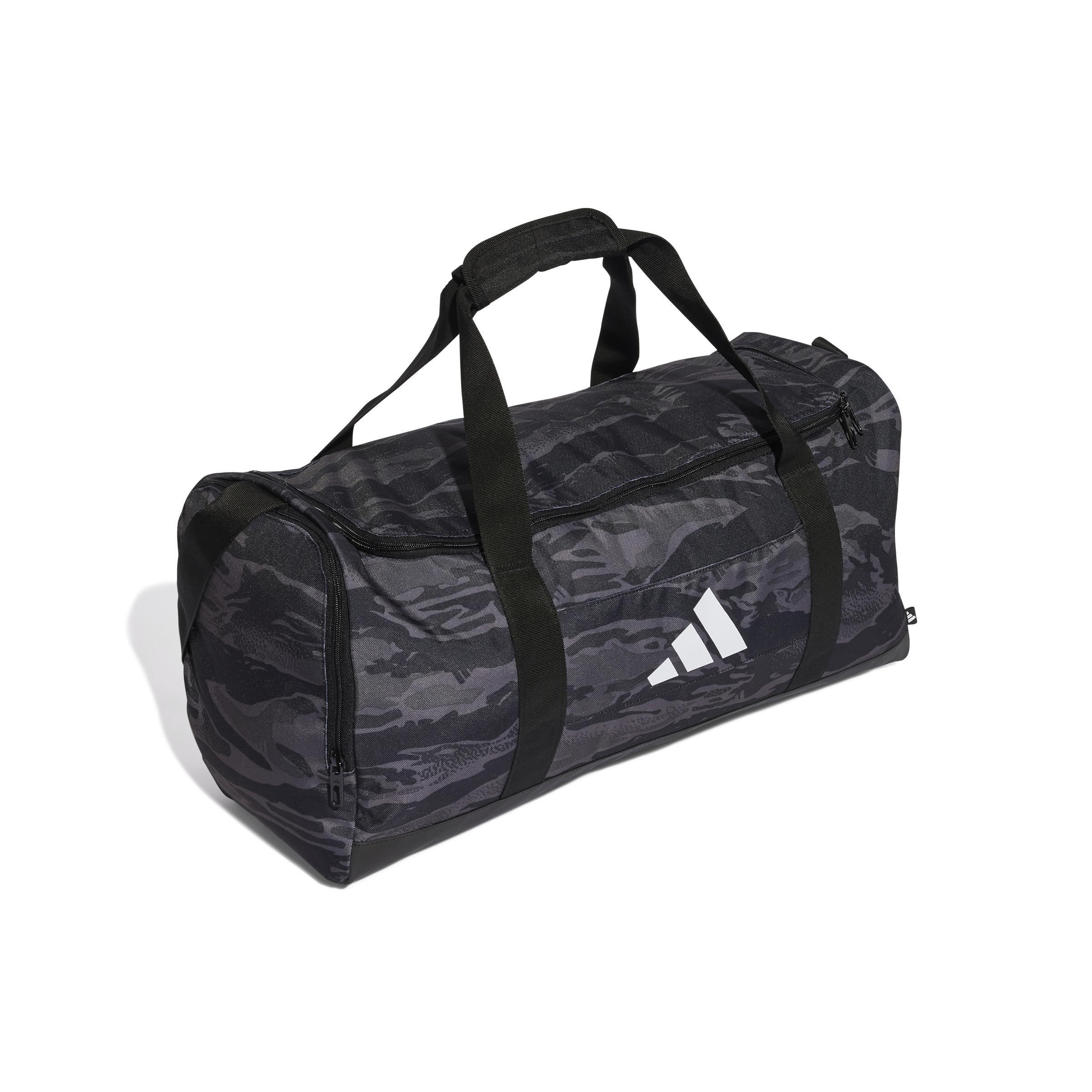 Unisex Linear Camo Duffel Medium, Grey, A701_ONE, large image number 0