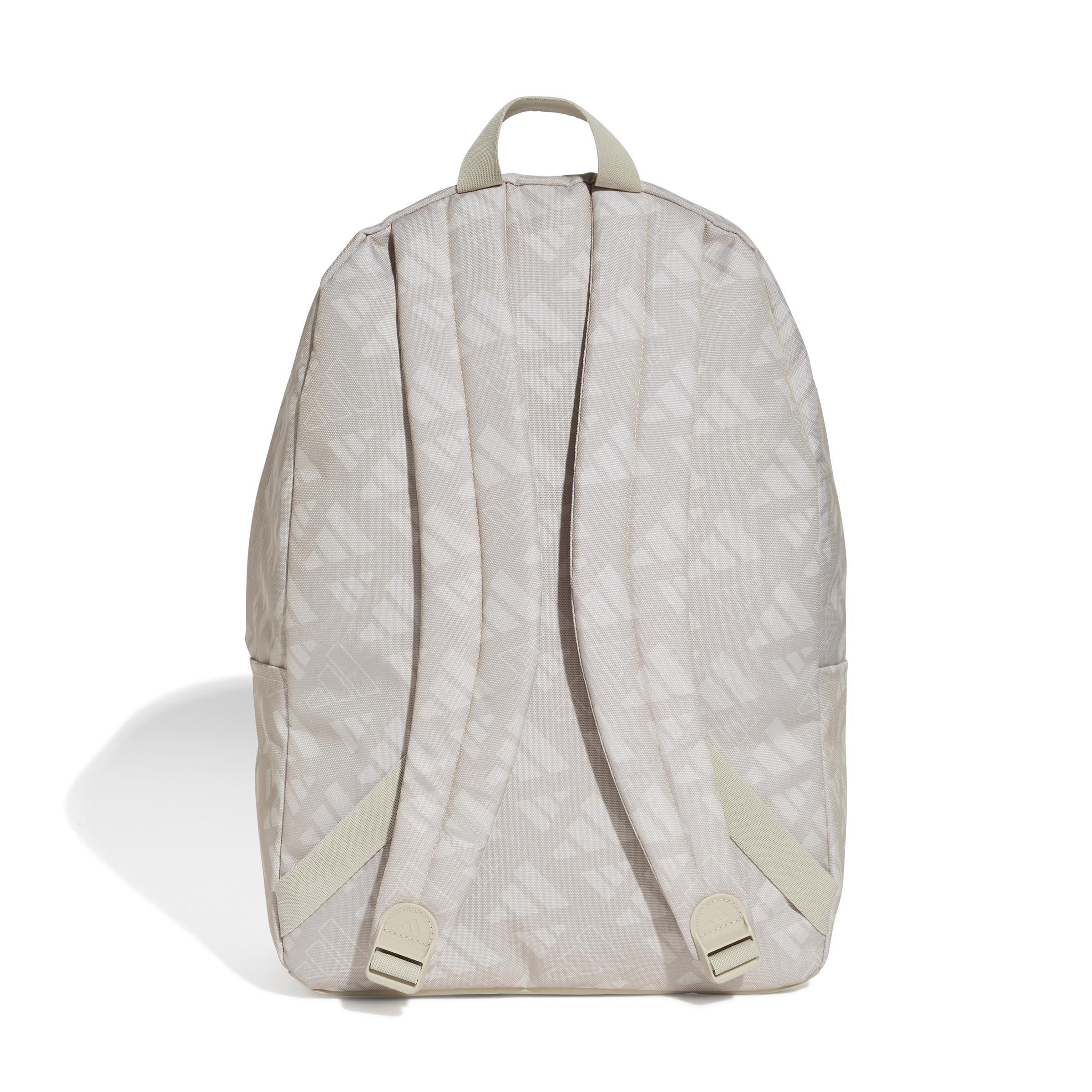 Unisex Classic Graphics Backpack, Grey, A701_ONE, large image number 3