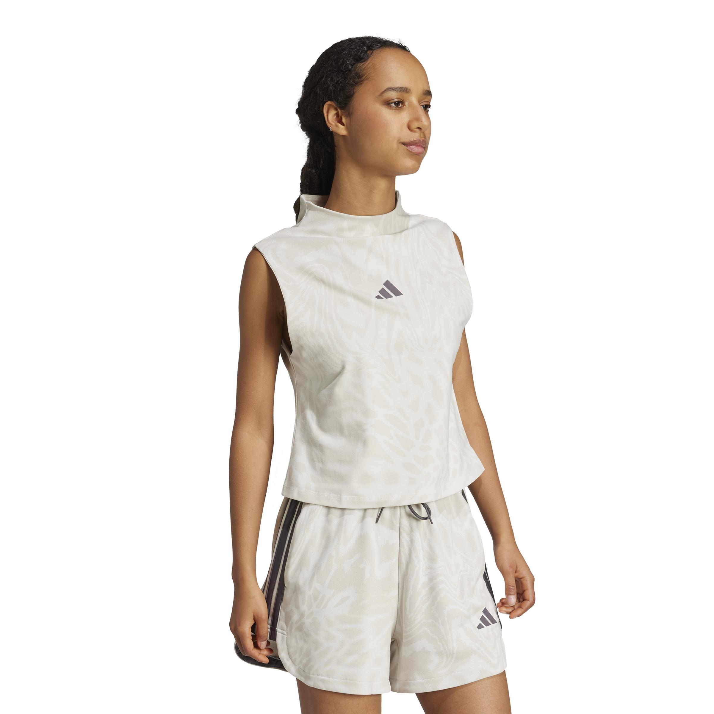Essentials Slim High-Neck Tank Top, Multicolour, A701_ONE, large image number 6