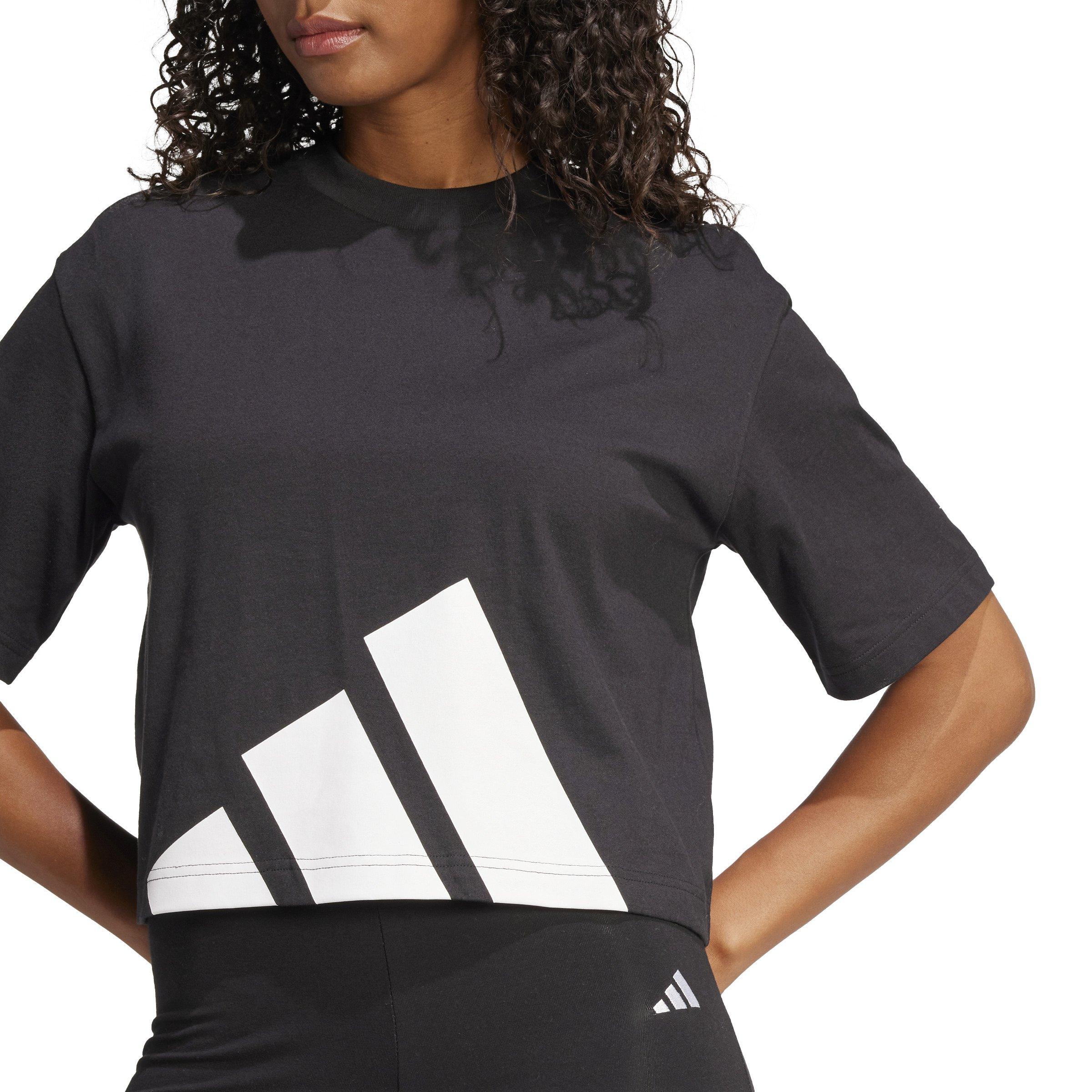 Essentials Big Logo Boyfriend T-Shirt, Black, , large image number 5