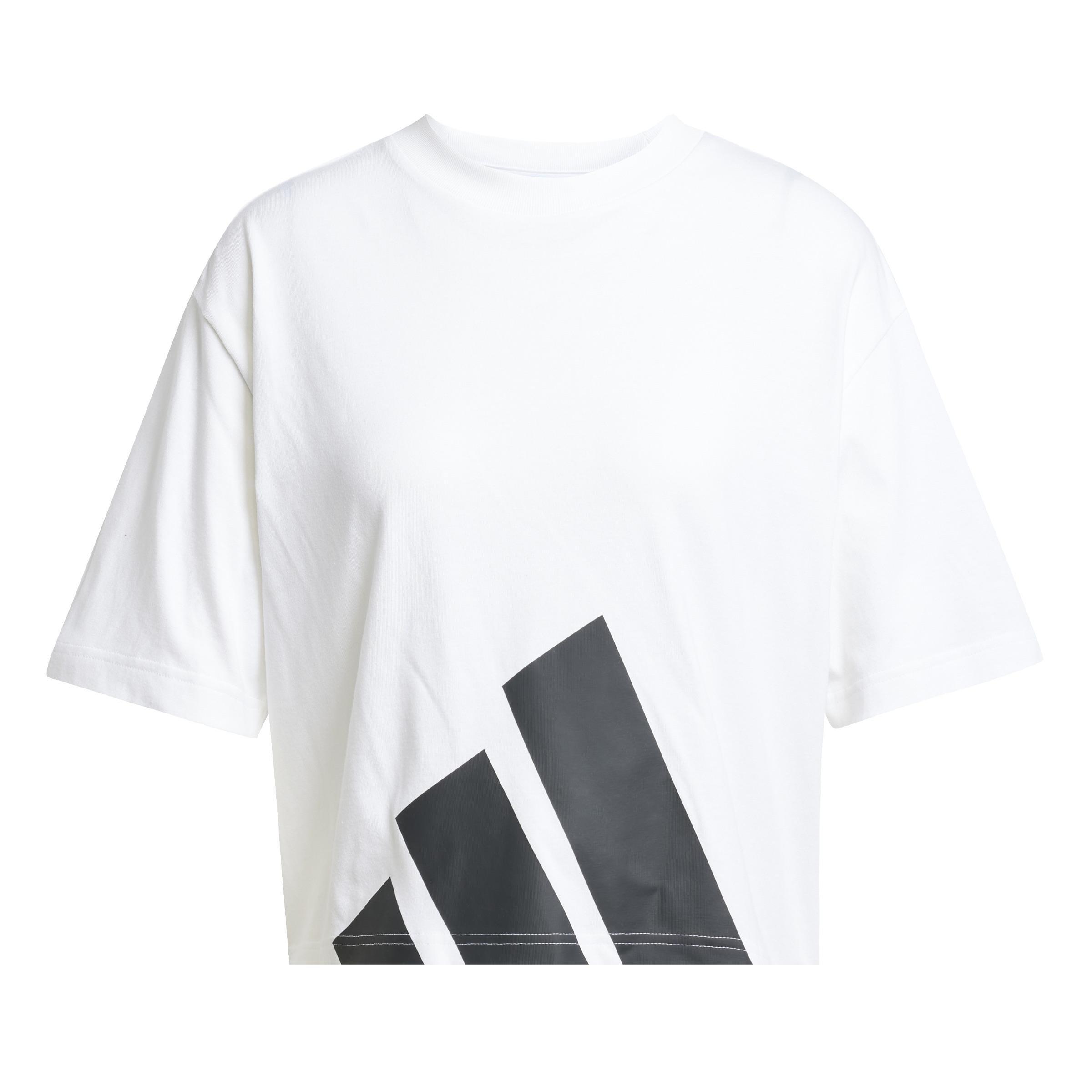Essentials Big Logo Boyfriend T-Shirt, White, , large image number 0