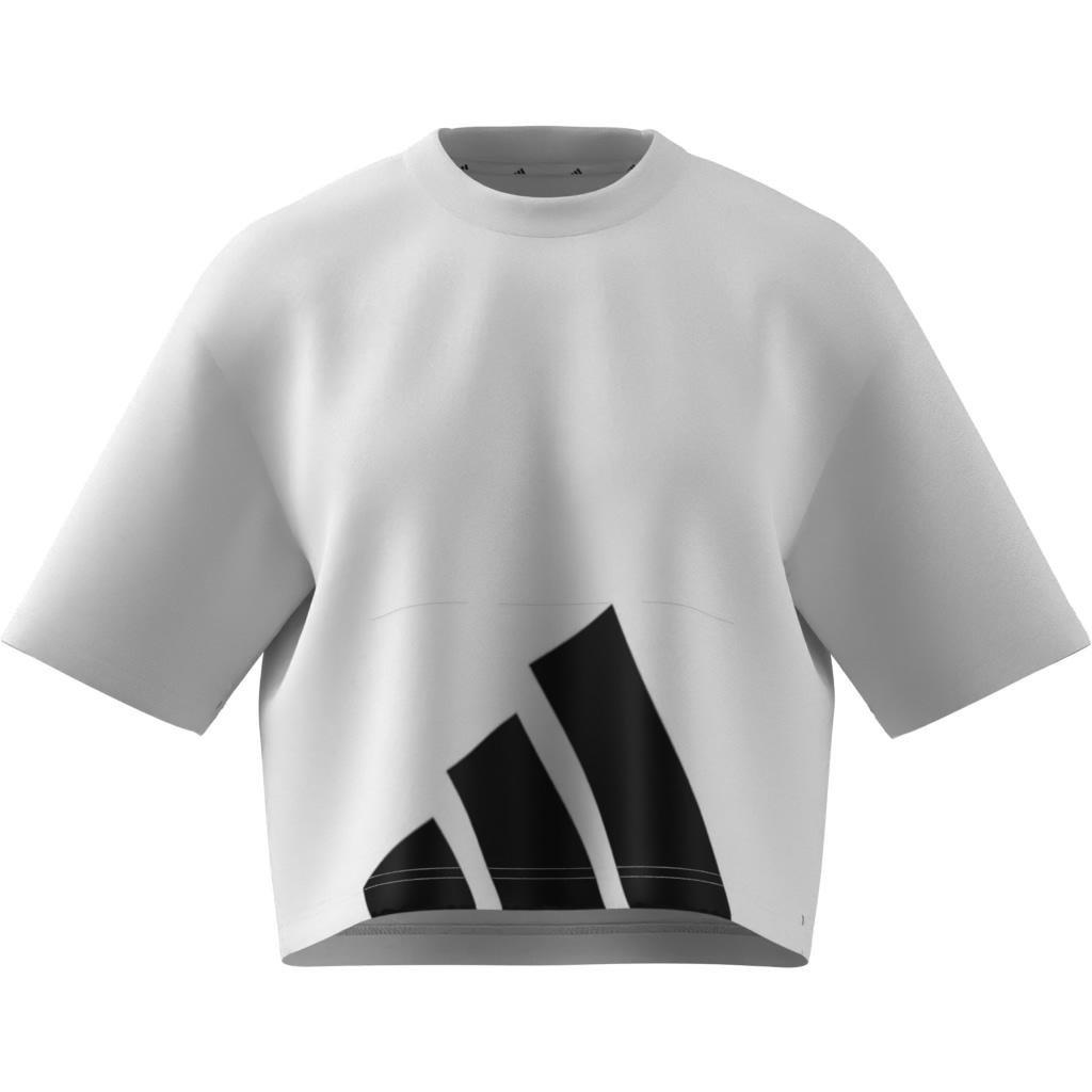 Essentials Big Logo Boyfriend T-Shirt, White, , large image number 8