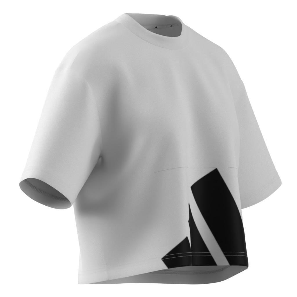 Essentials Big Logo Boyfriend T-Shirt, White, , large image number 9